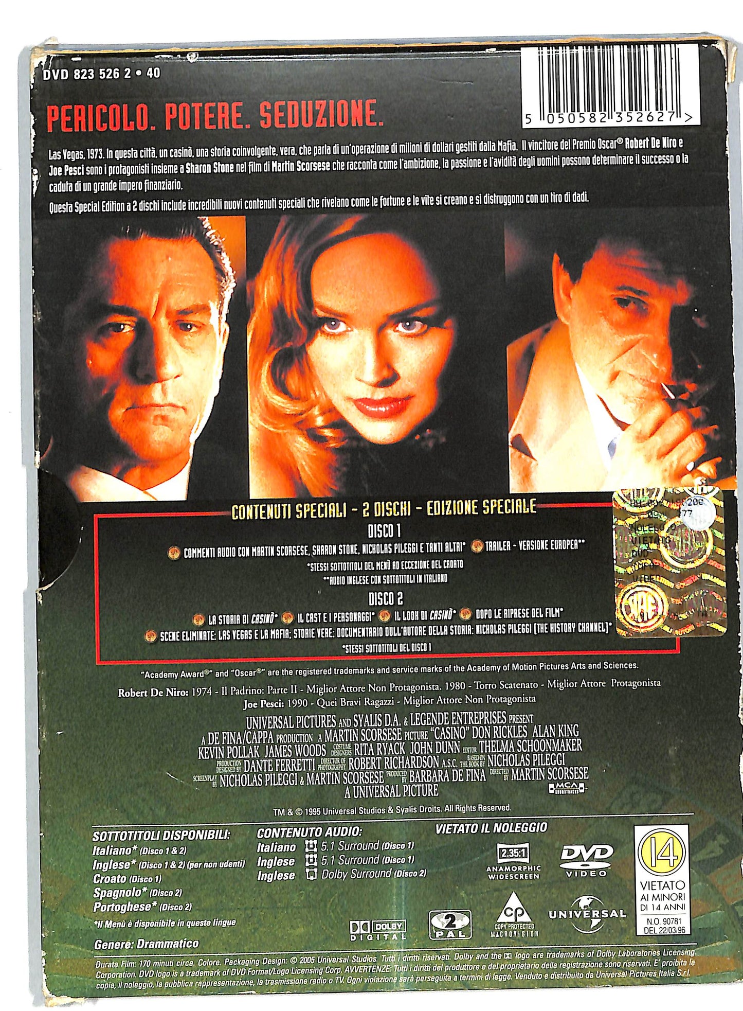 EBOND Casino (2 dischi) EDIZIONE SPECIALE DIGIPACK DVD DB558673