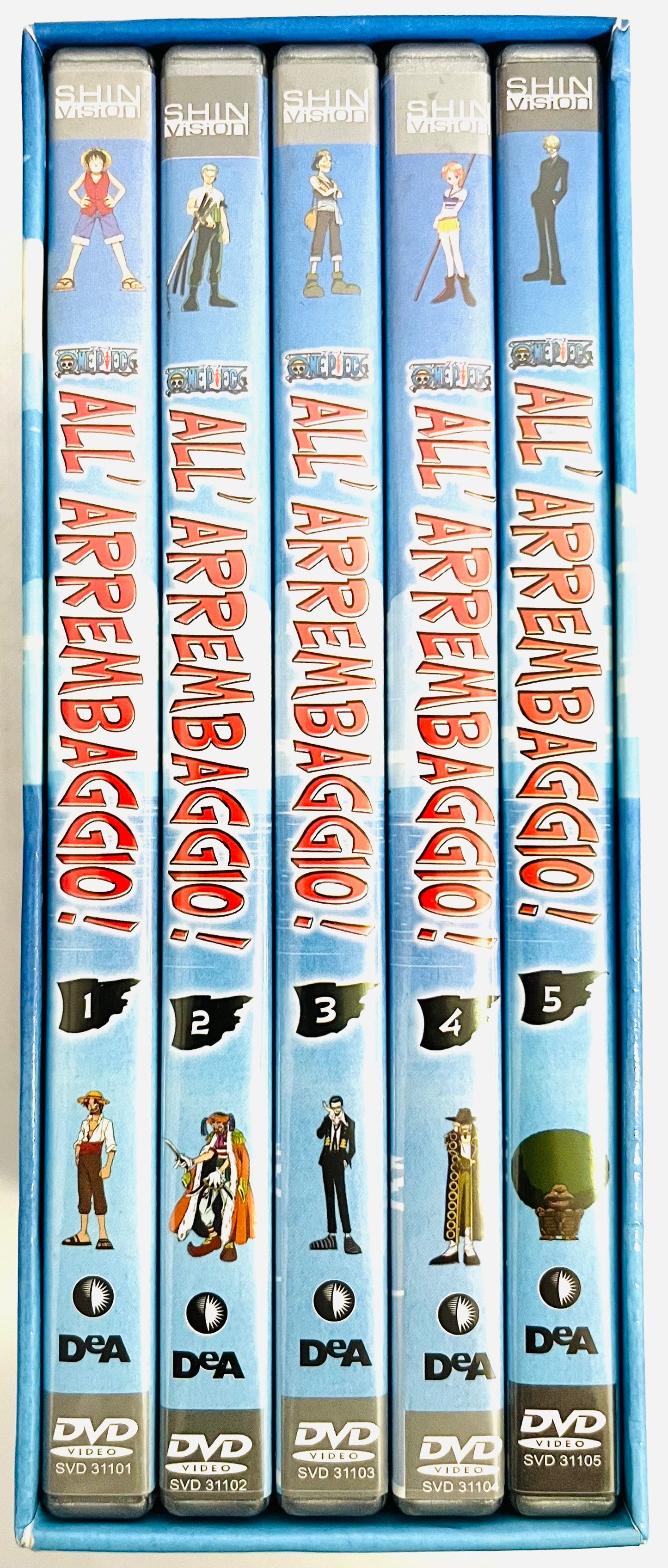 EBOND One Piece All'Arrembaggio 6 Dischi Episodi da 1 a 20 DVD DB558806