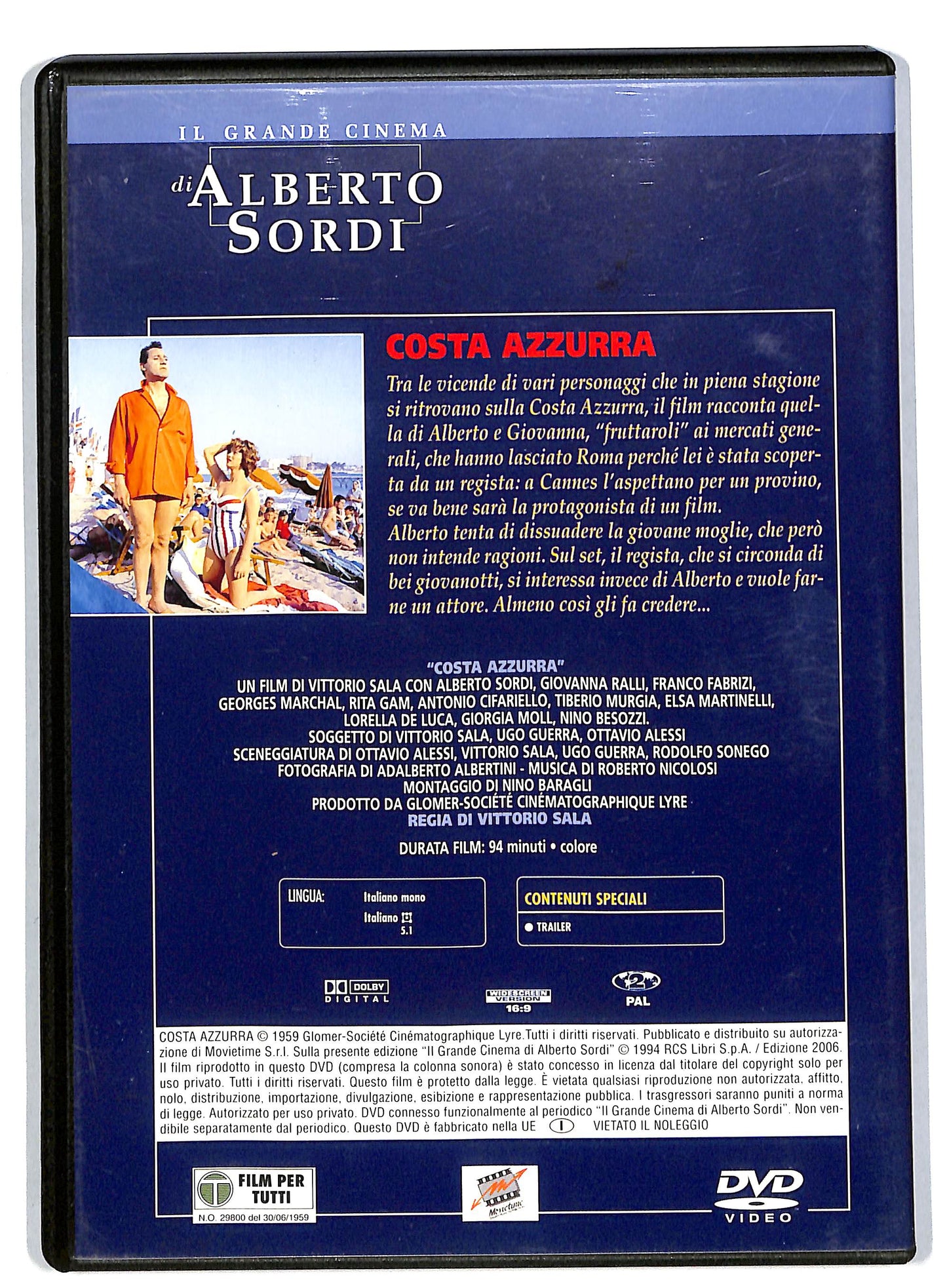 EBOND Costa Azzurra DVD DB559028