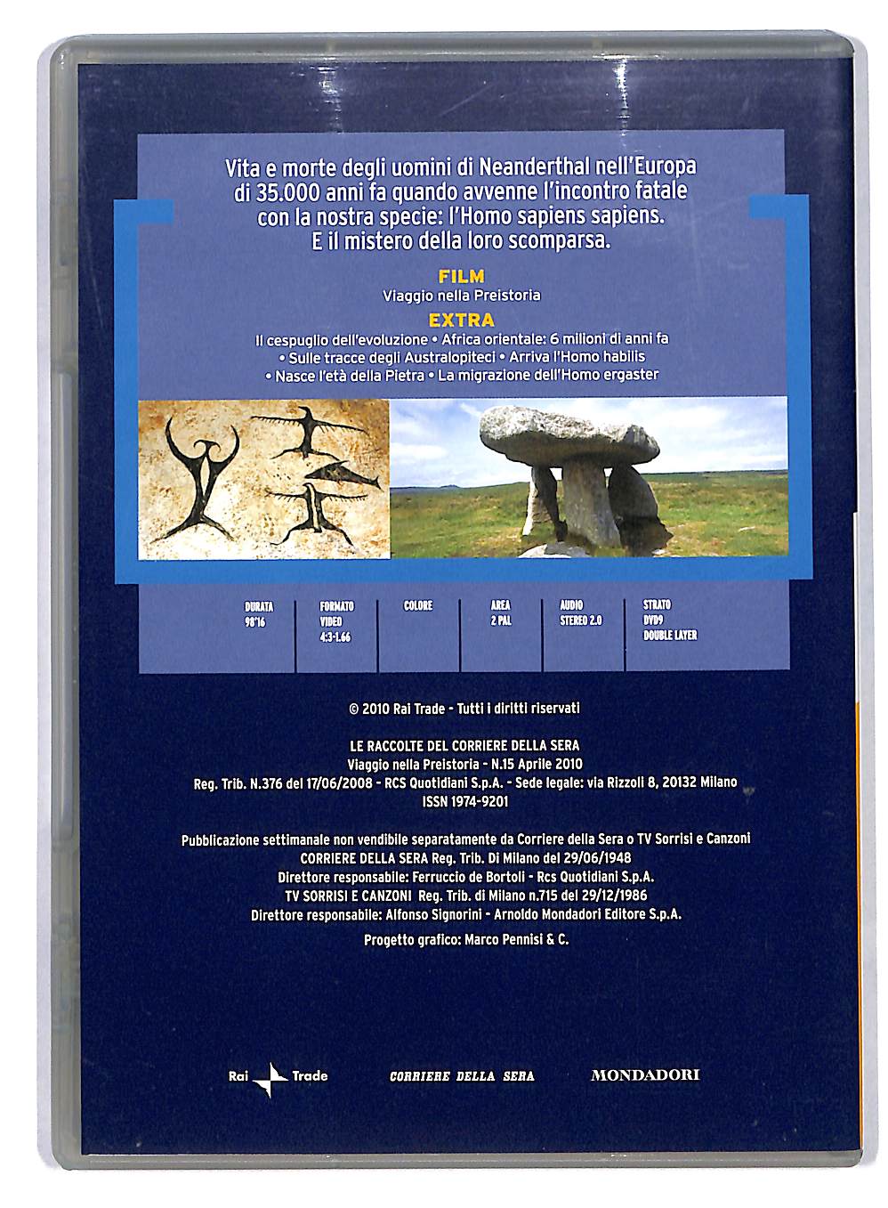EBOND Viaggio nella preistoria - Piero e Alberto Angela EDITORIALE DVD DB559319