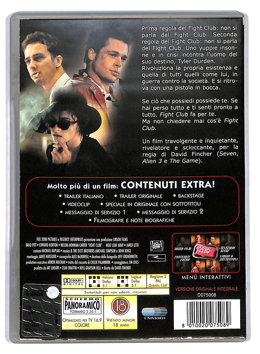 EBOND Fight Club DVD DB559321