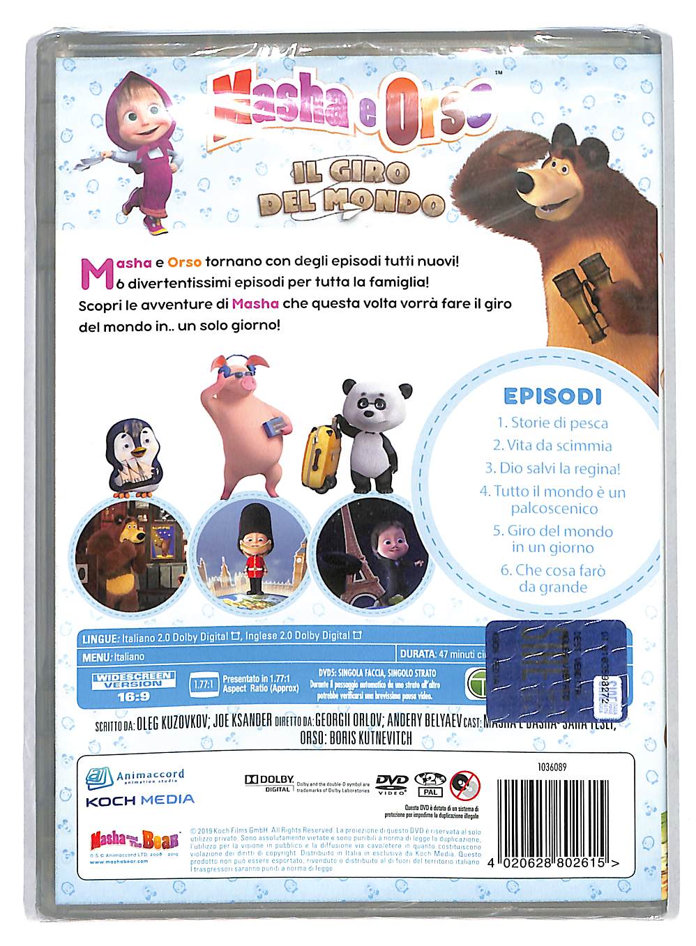 EBOND Masha e Orso - IL Giro del Mondo DVD DB559365