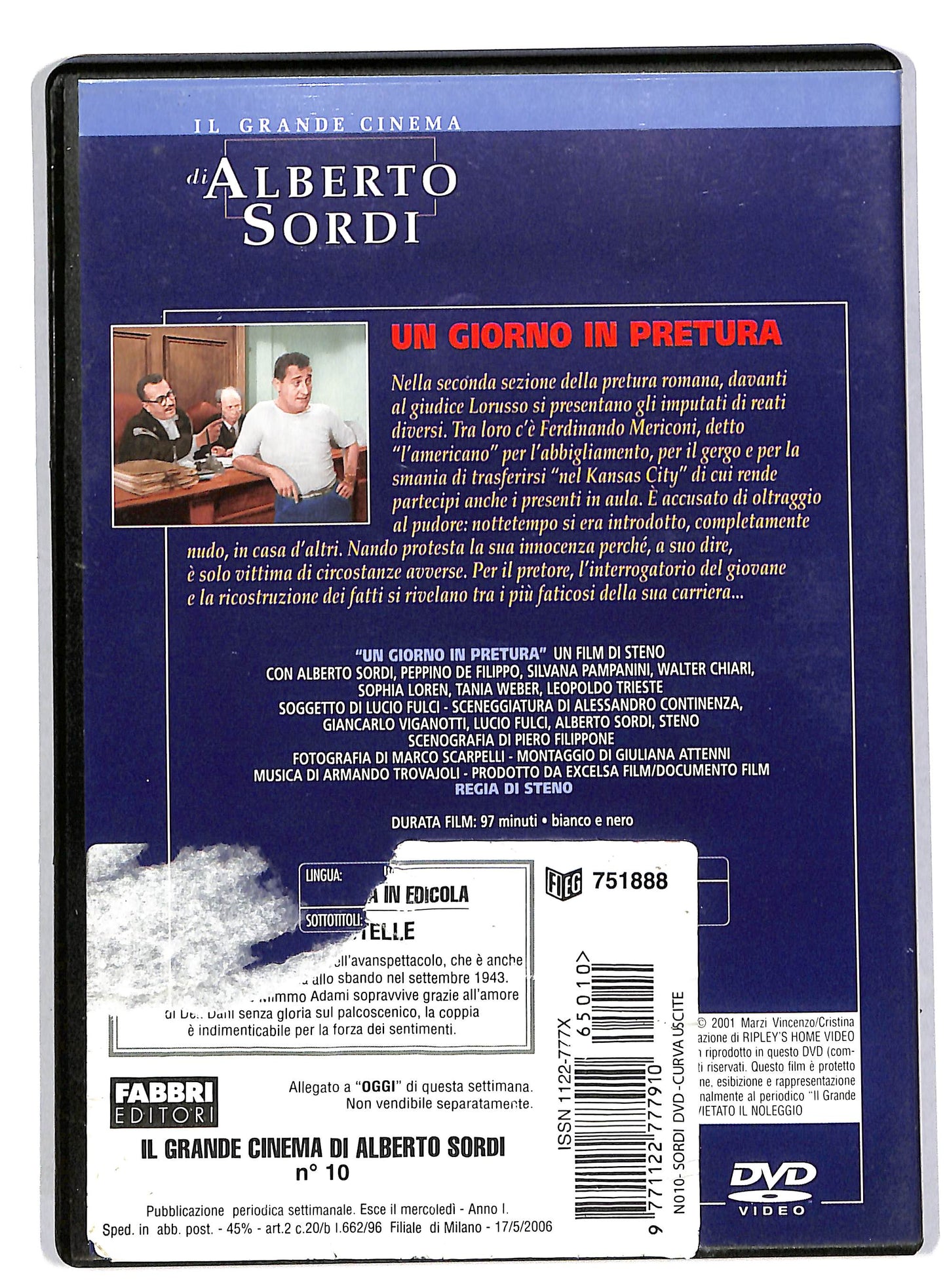 EBOND Un giorno in pretura EDITORIALE DVD DVD DB559502