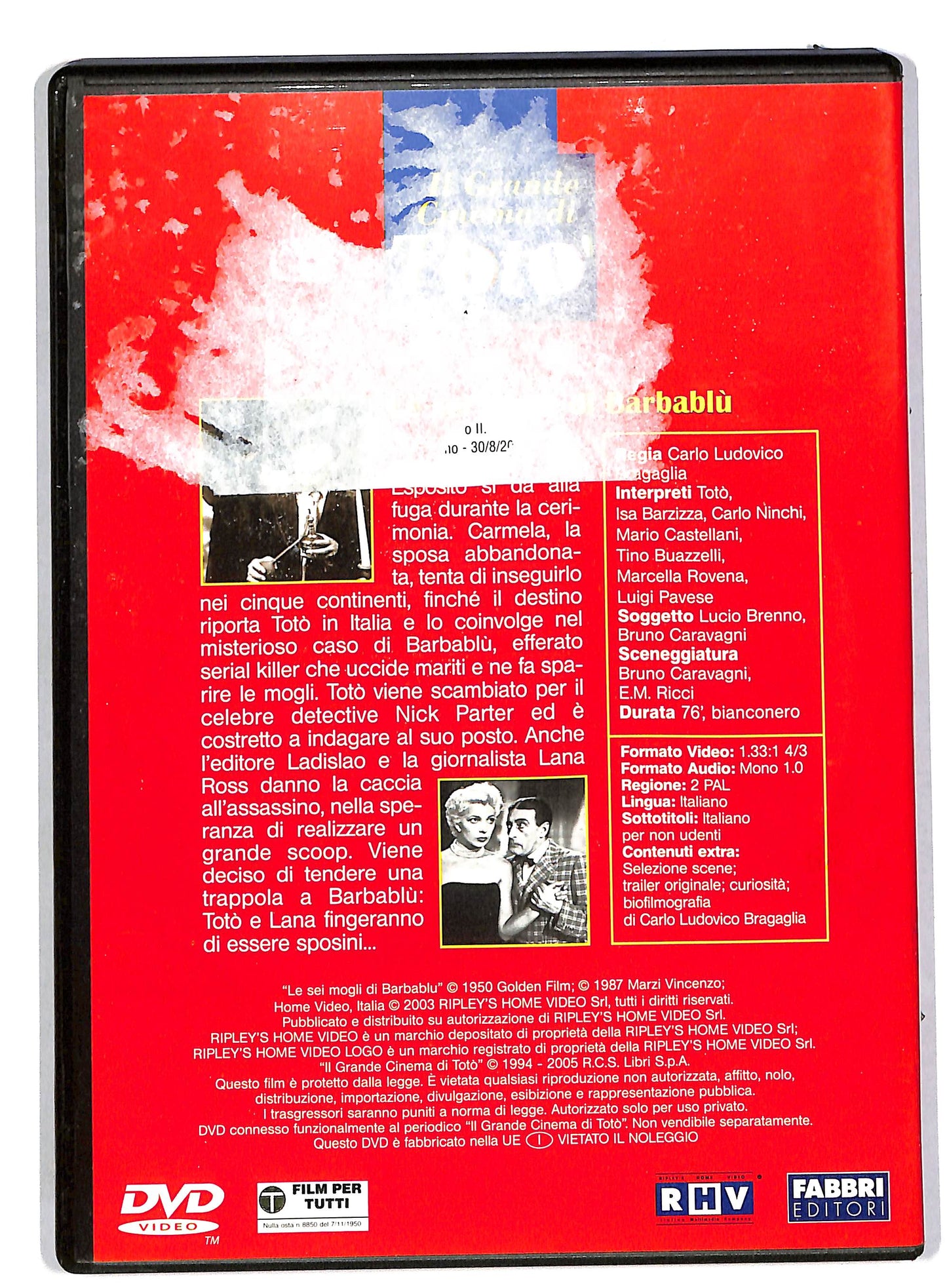 EBOND Le sei mogli di Barbablu DVD EDITORIALE DVD DB559534