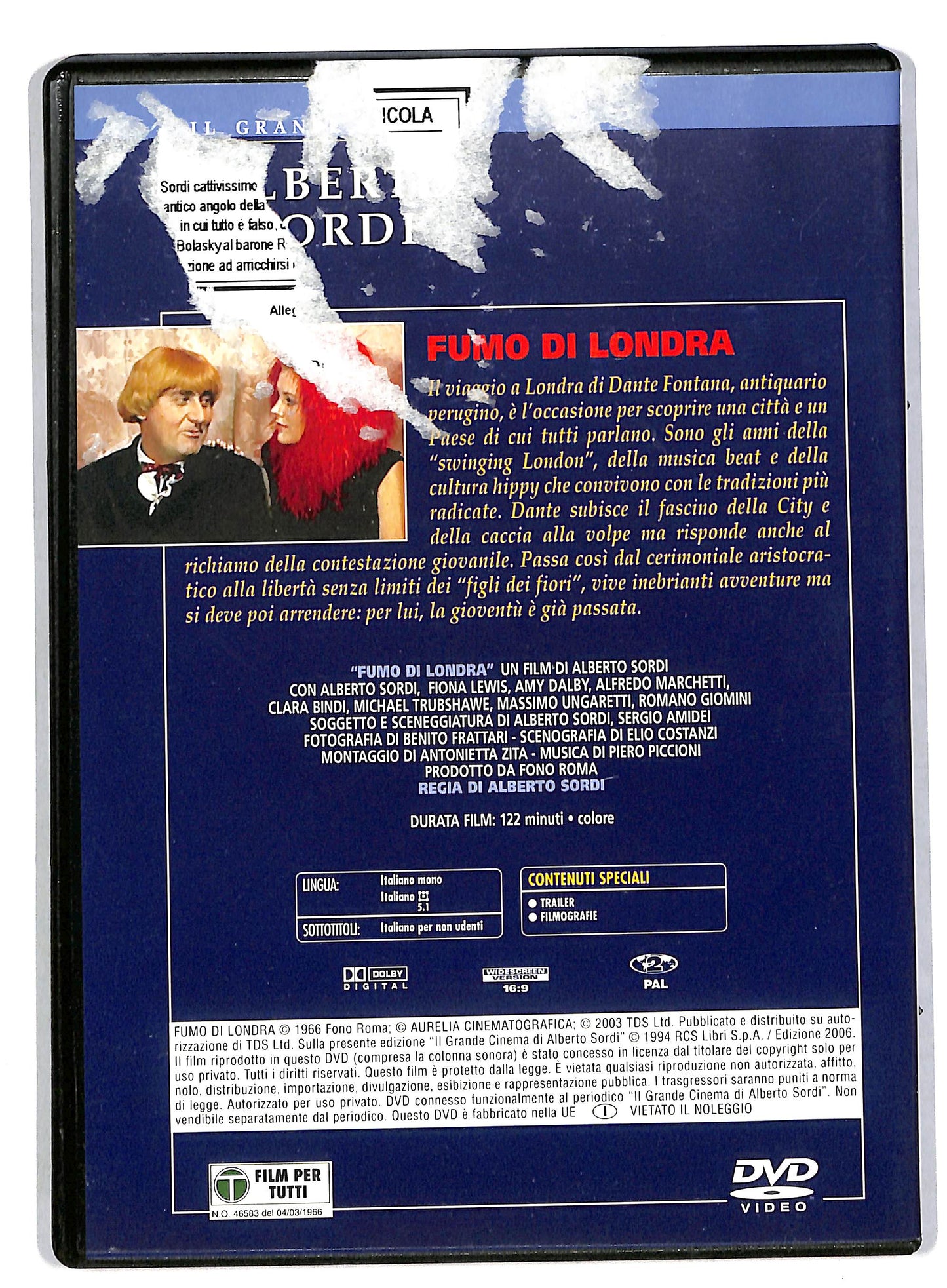EBOND Fumo di Londra EDITORIALE DVD DVD DB559540