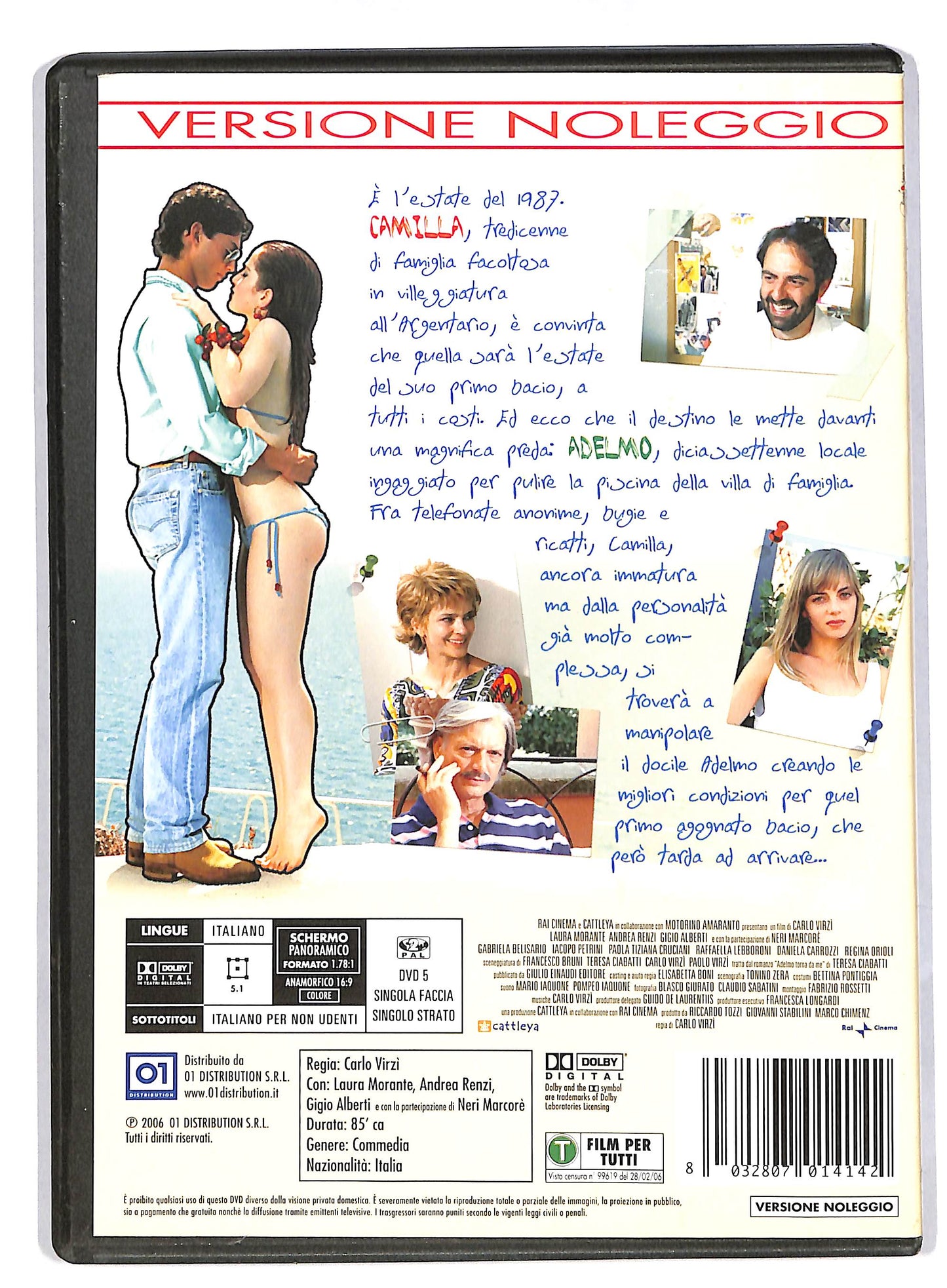 EBOND L'estate del mio primo bacio NOLEGGIO DVD DB559548