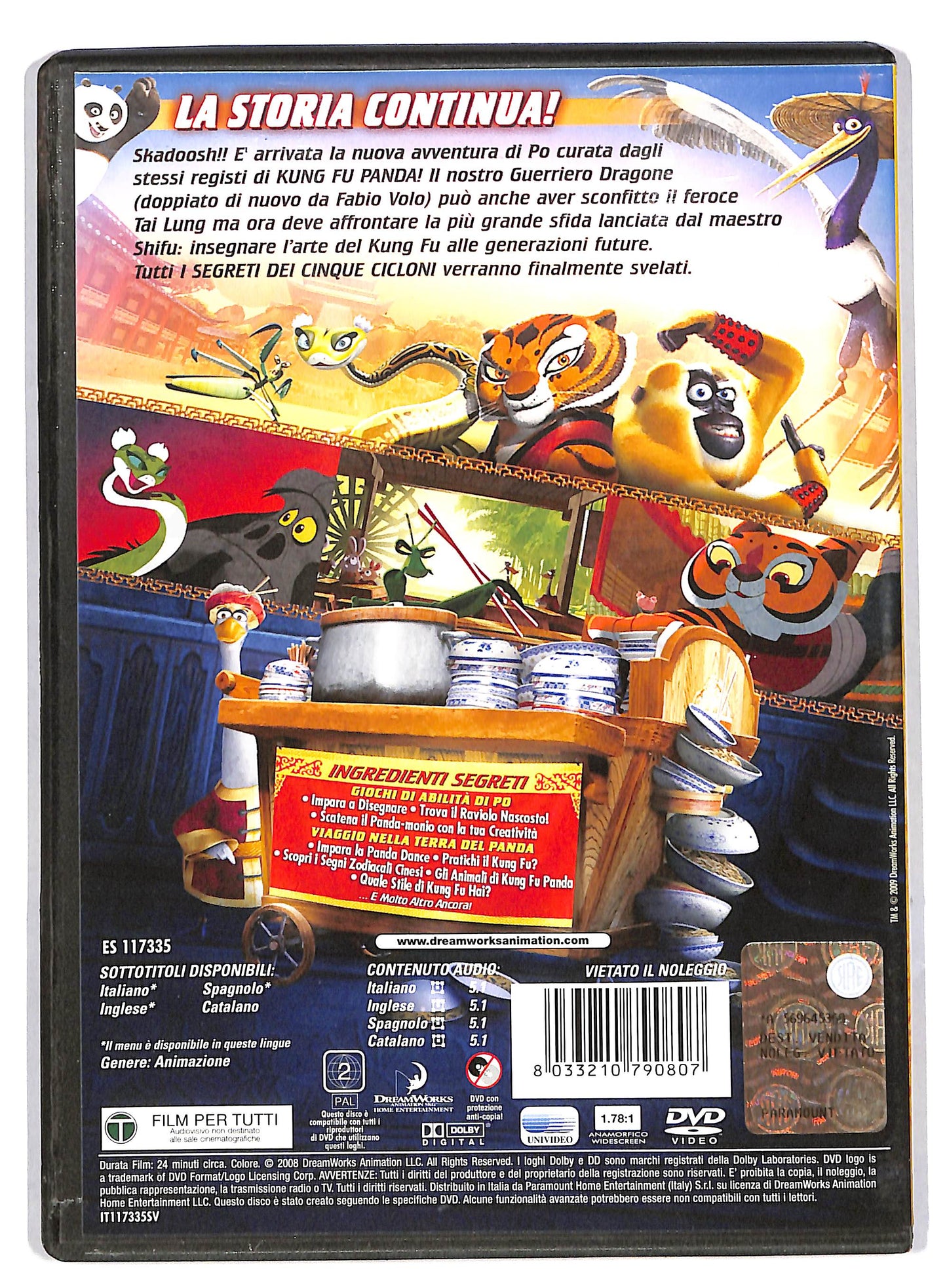 EBOND i segreti dei cinque cicloni NOLEGGIO DVD DB559555