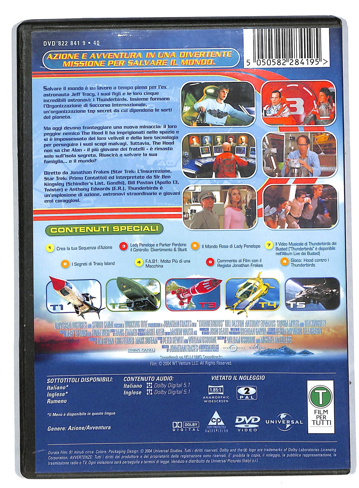 EBOND Thunderbirds NOLEGGIO DVD DB559564
