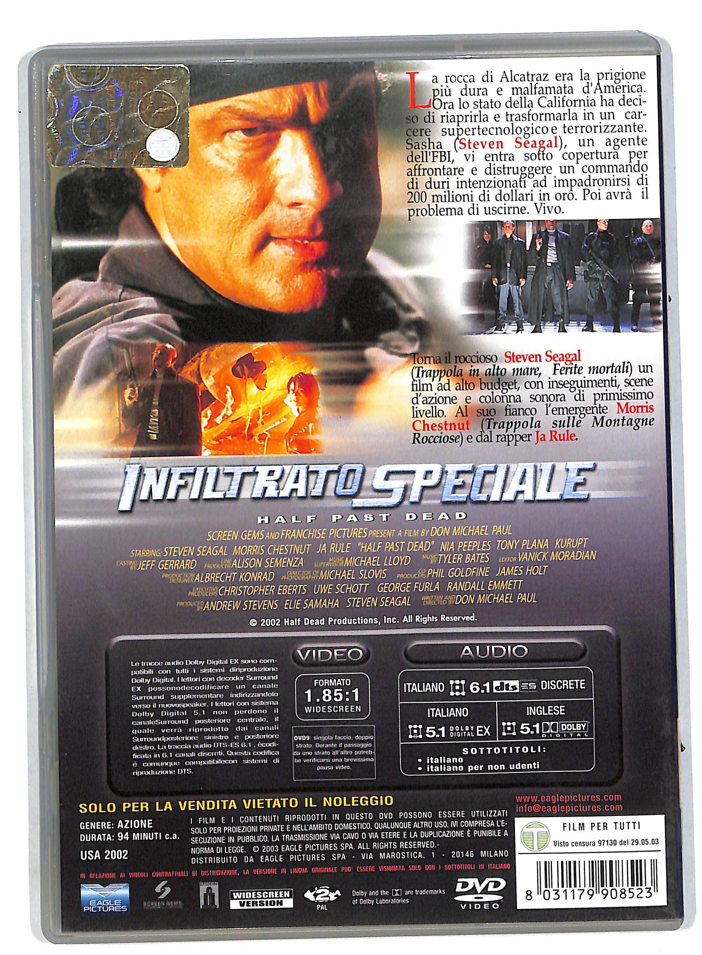 EBOND Infiltrato Speciale DVD DB560106