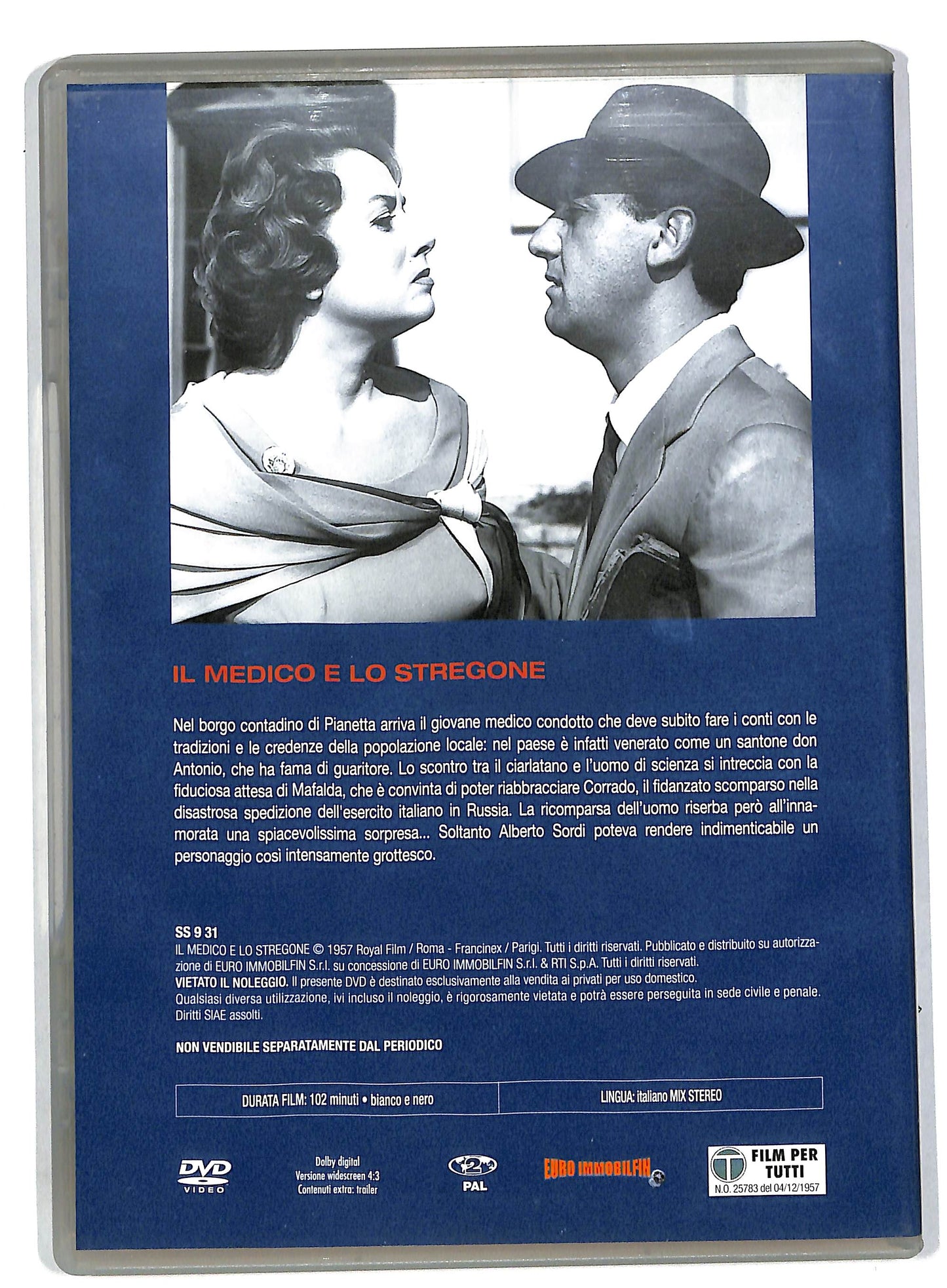 EBOND Il Medico e Lo Stregone EDITORIALE DVD DB560114