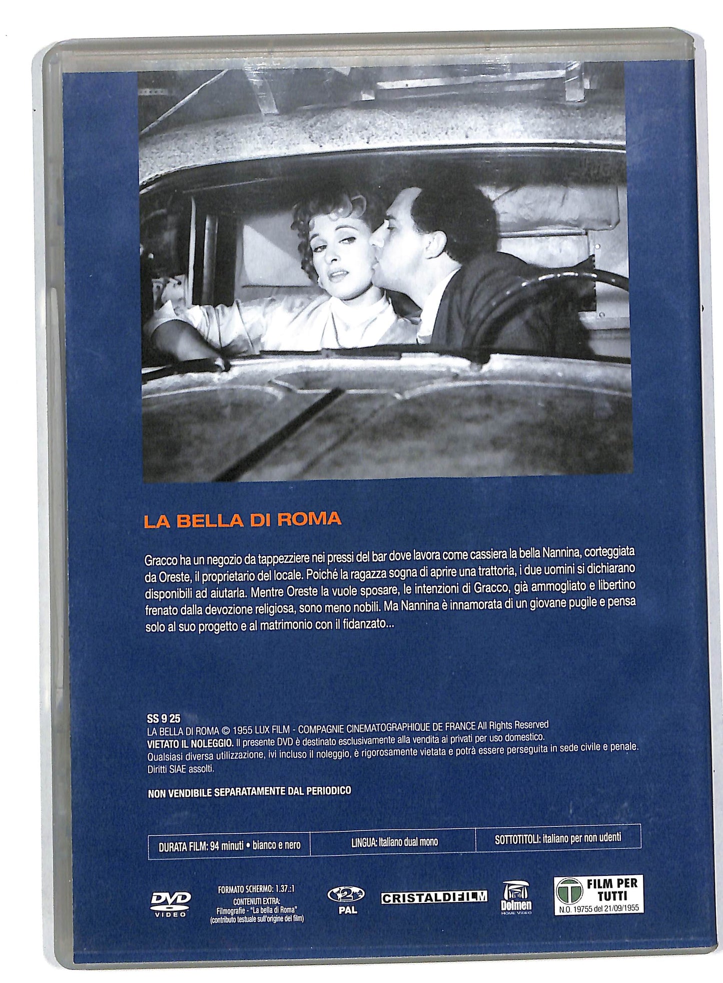 EBOND La Bella Di Roma EDITORIALE DVD DB560135