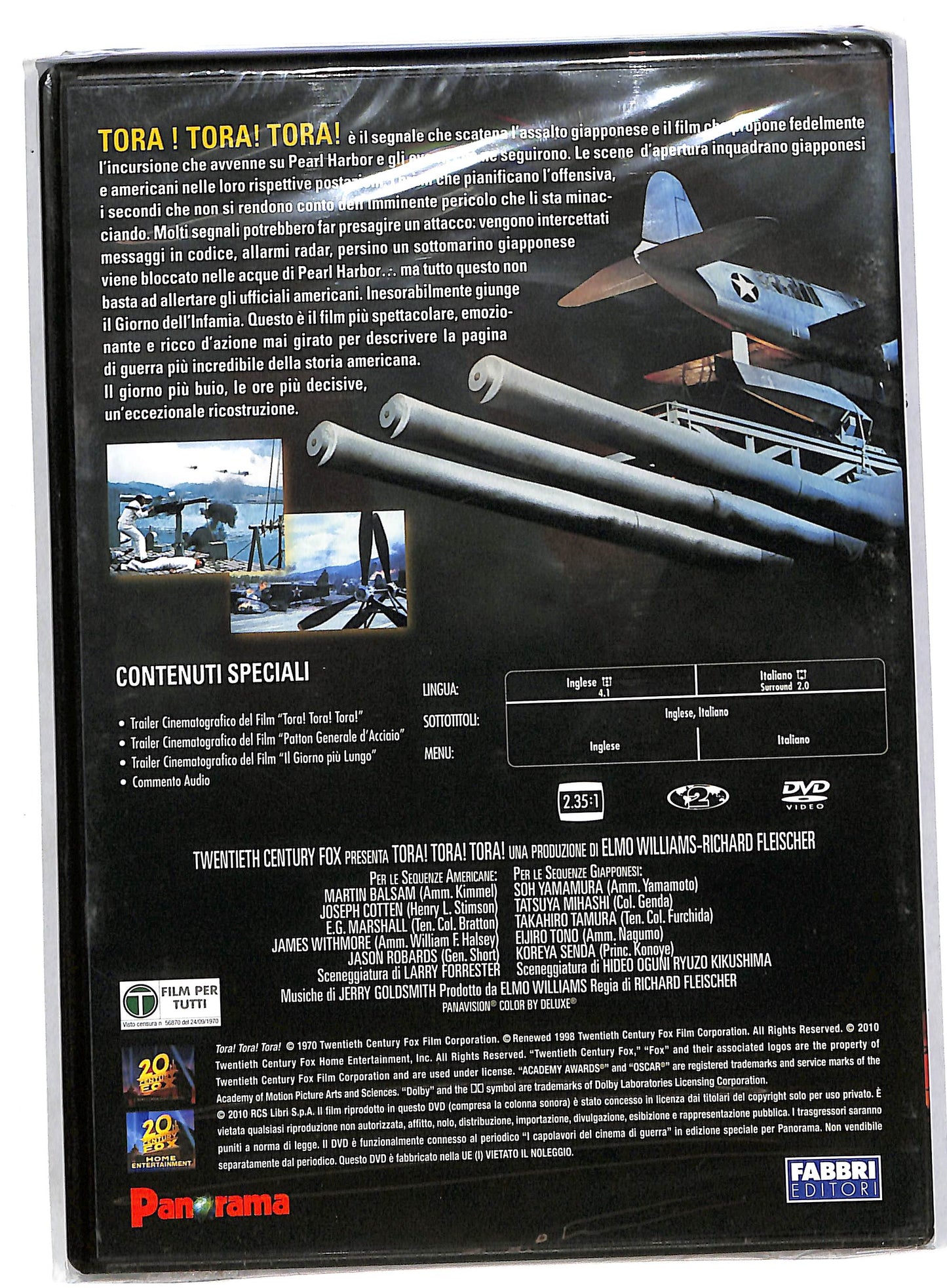 EBOND Tora! tora! tora! EDITORIALE DVD DB560430
