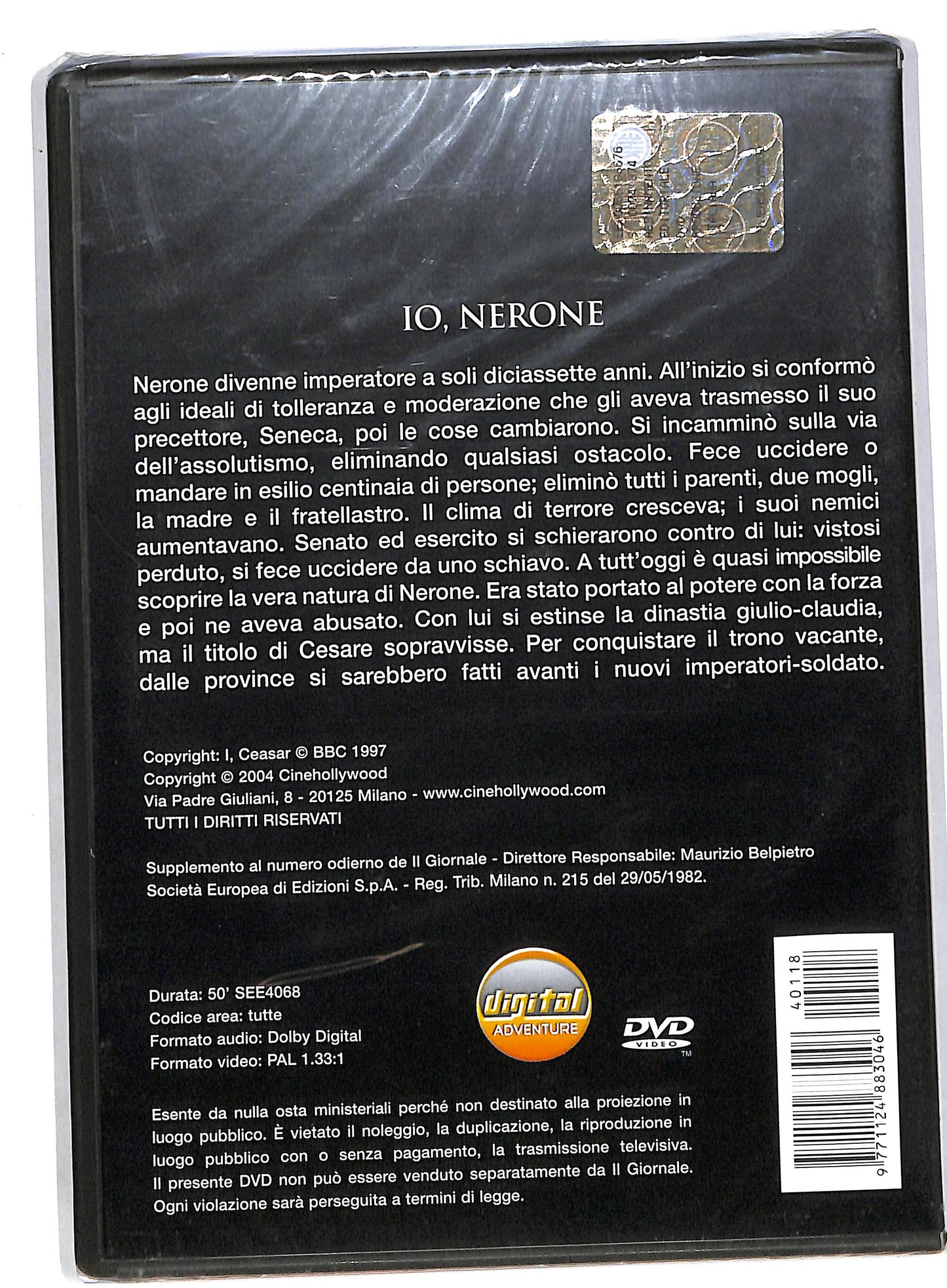 EBOND Io nerone EDITORIALE DVD DB560433
