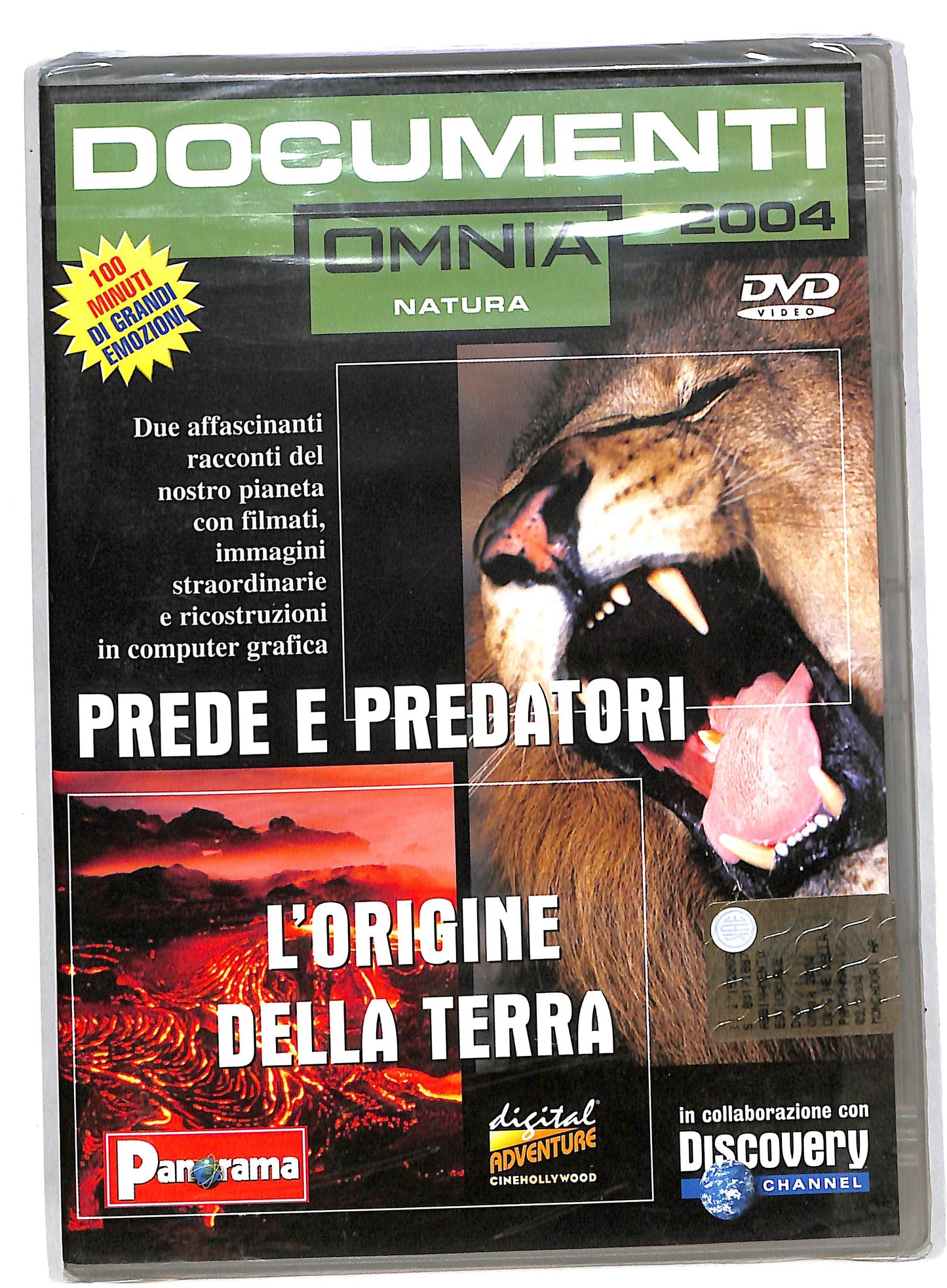 EBOND Omnia - Prede e predatori l'origine della Terra EDITORIALE DVD DB560438