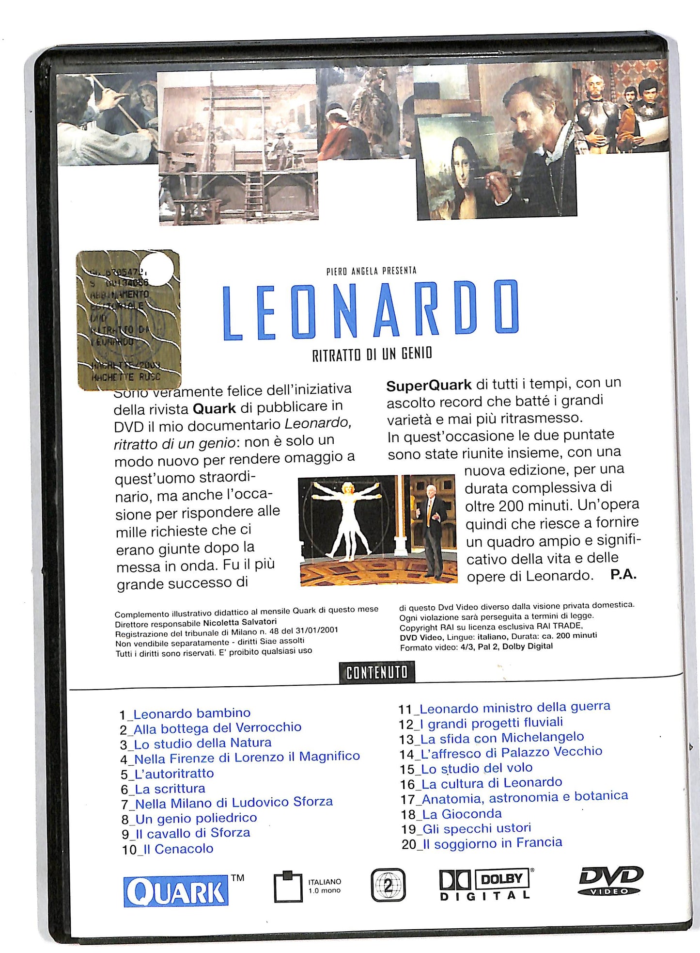 EBOND Leonardo ritratto di un genio EDITORIALE DVD DB560445
