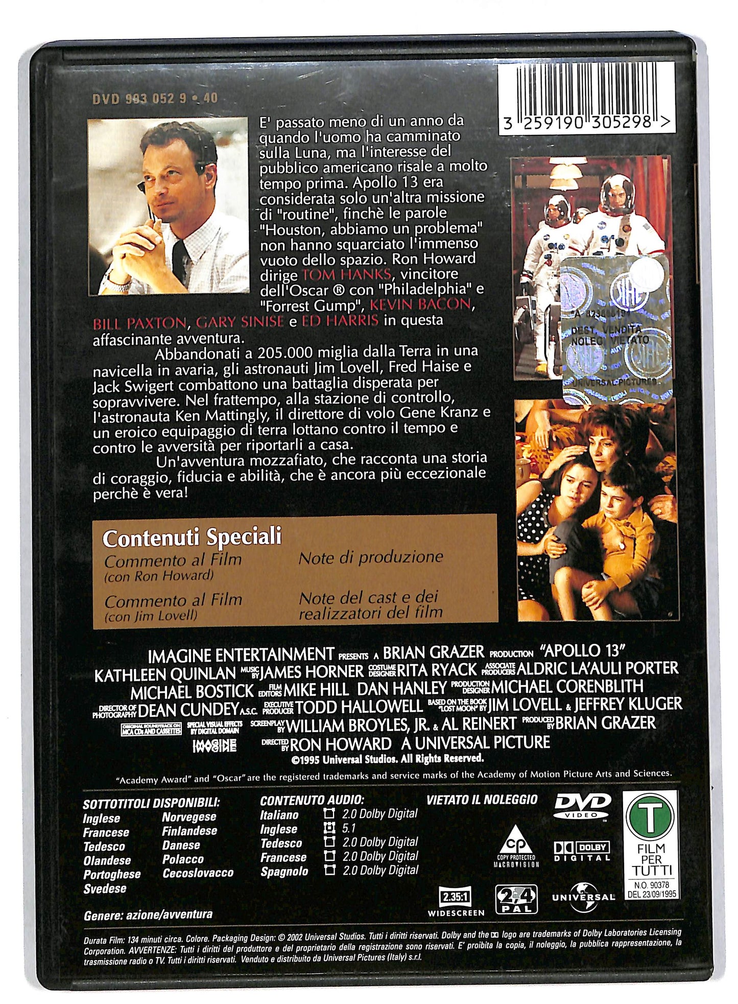 EBOND Apollo 13 DVD DB560604