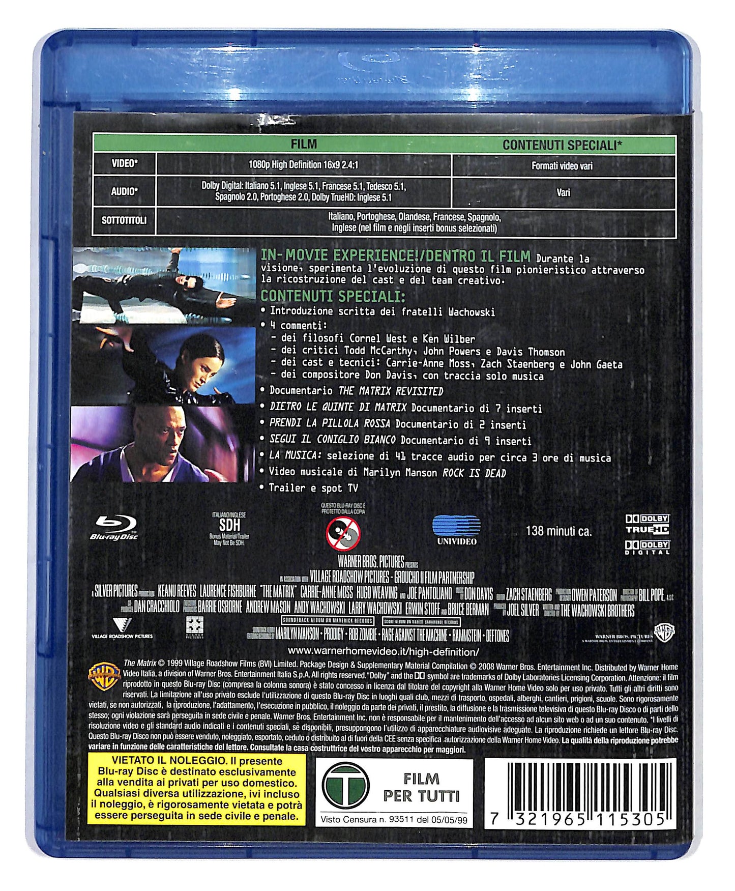 EBOND Matrix BLURAY BLURAY DB560927