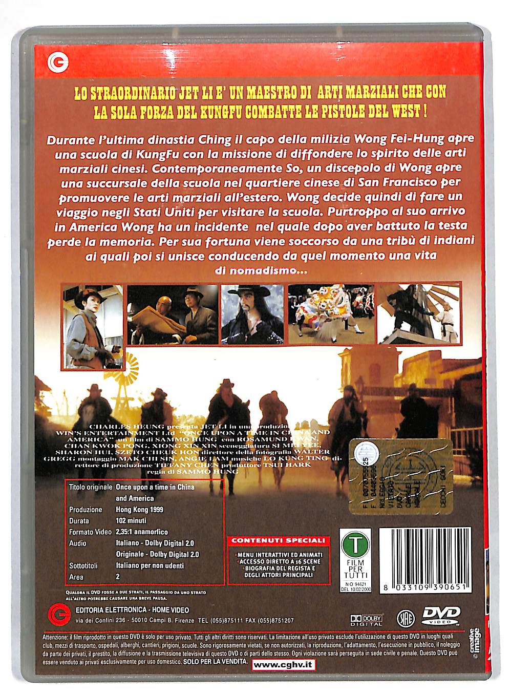 EBOND C'Era Una Volta In Cina E In America DVD DB560942