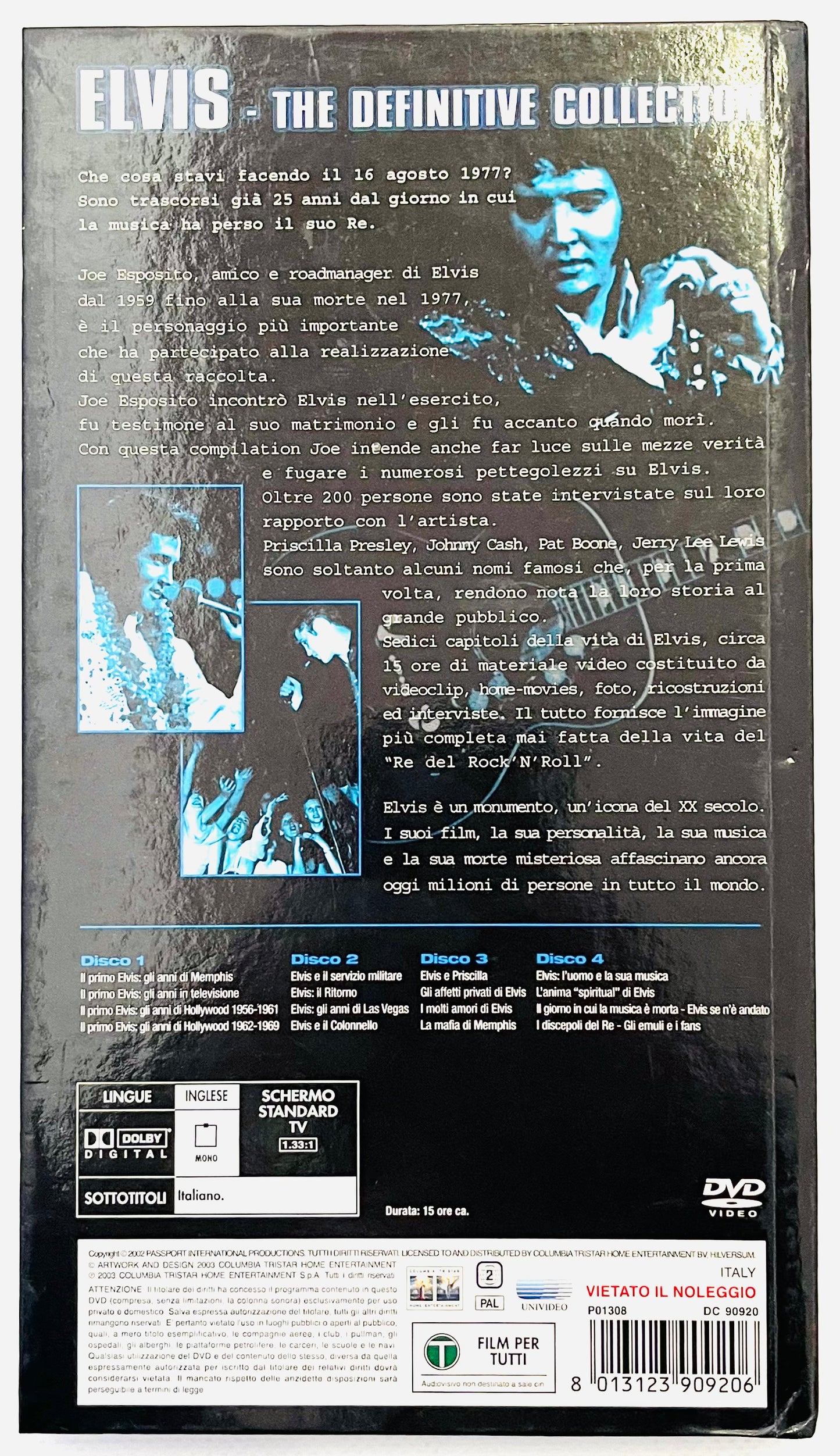 EBOND Elvis - The definitive collection 4 Dischi DVD DB560954