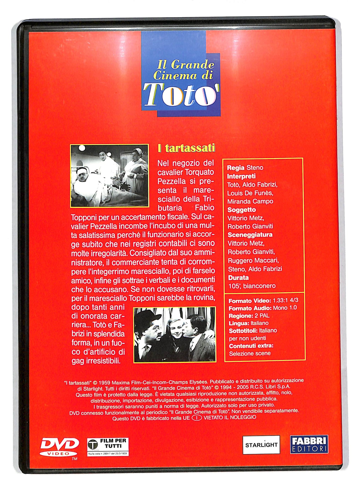 EBOND I Tartassati EDITORIALE DVD DB561109