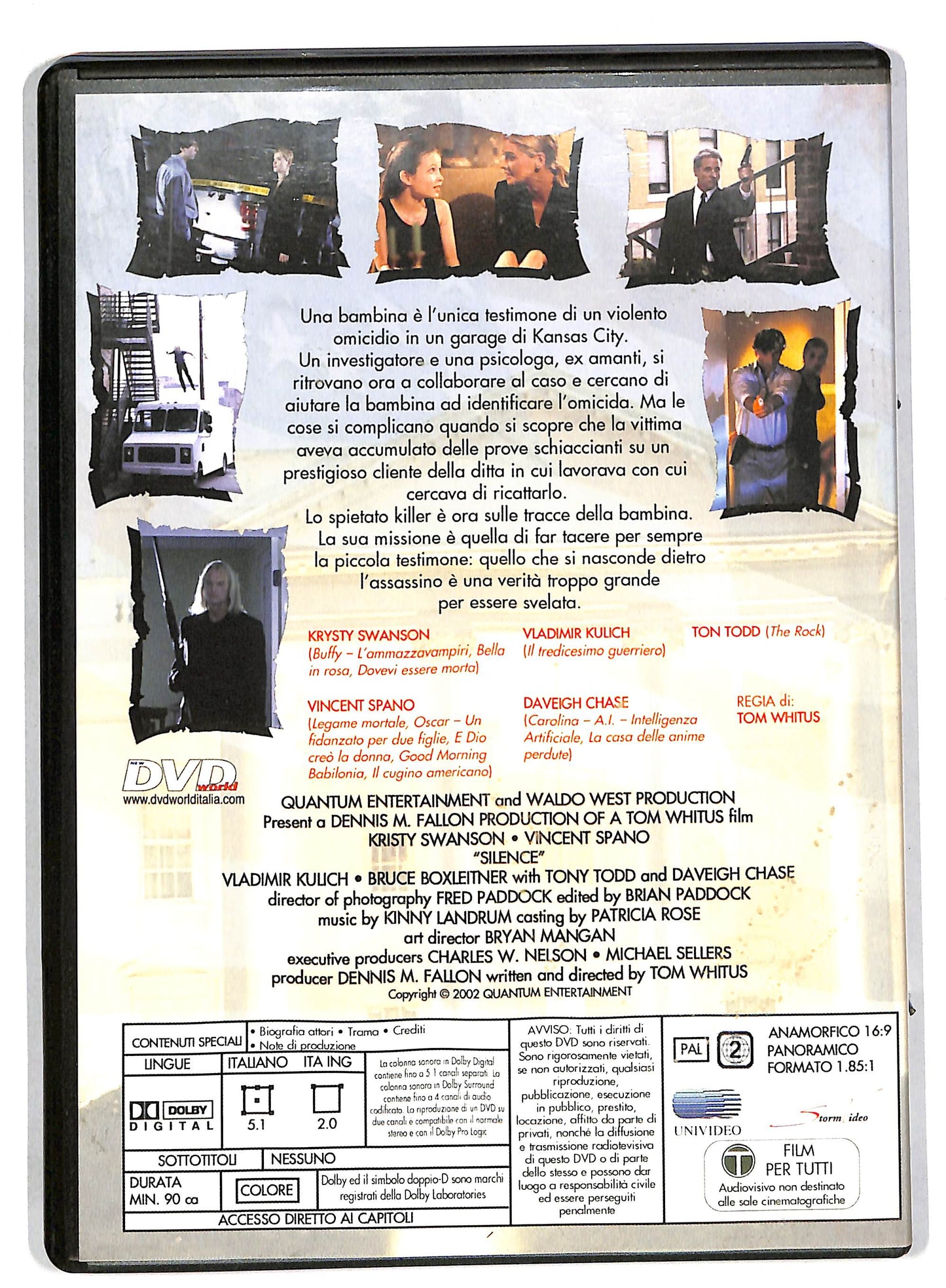 EBOND Silence - il patto EDITORIALE DVD DB561403
