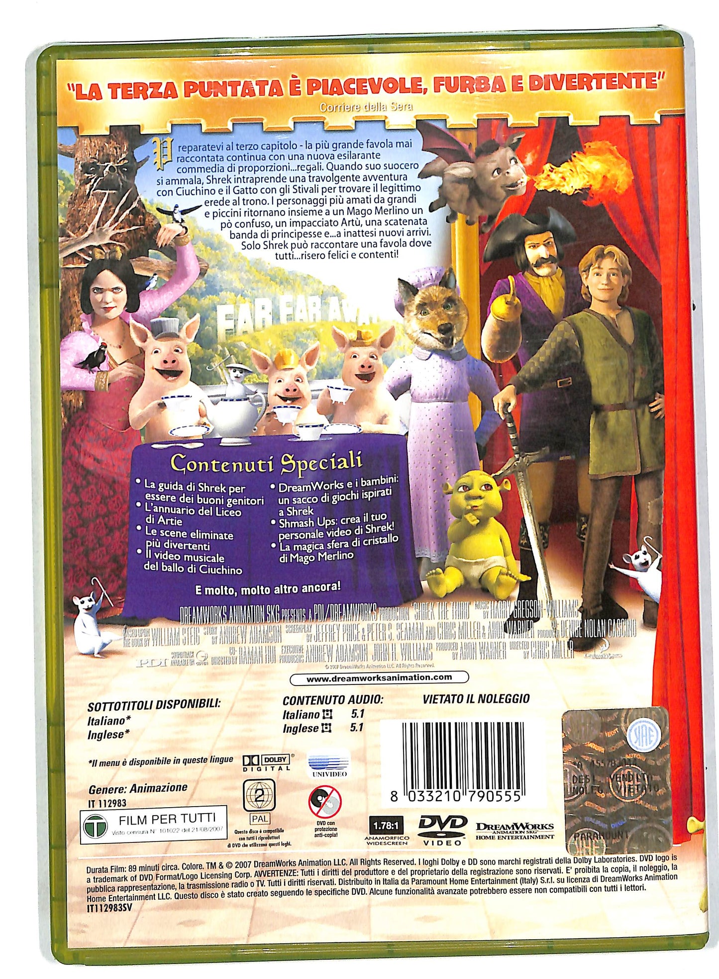 EBOND Shrek terzo DVD DB561454