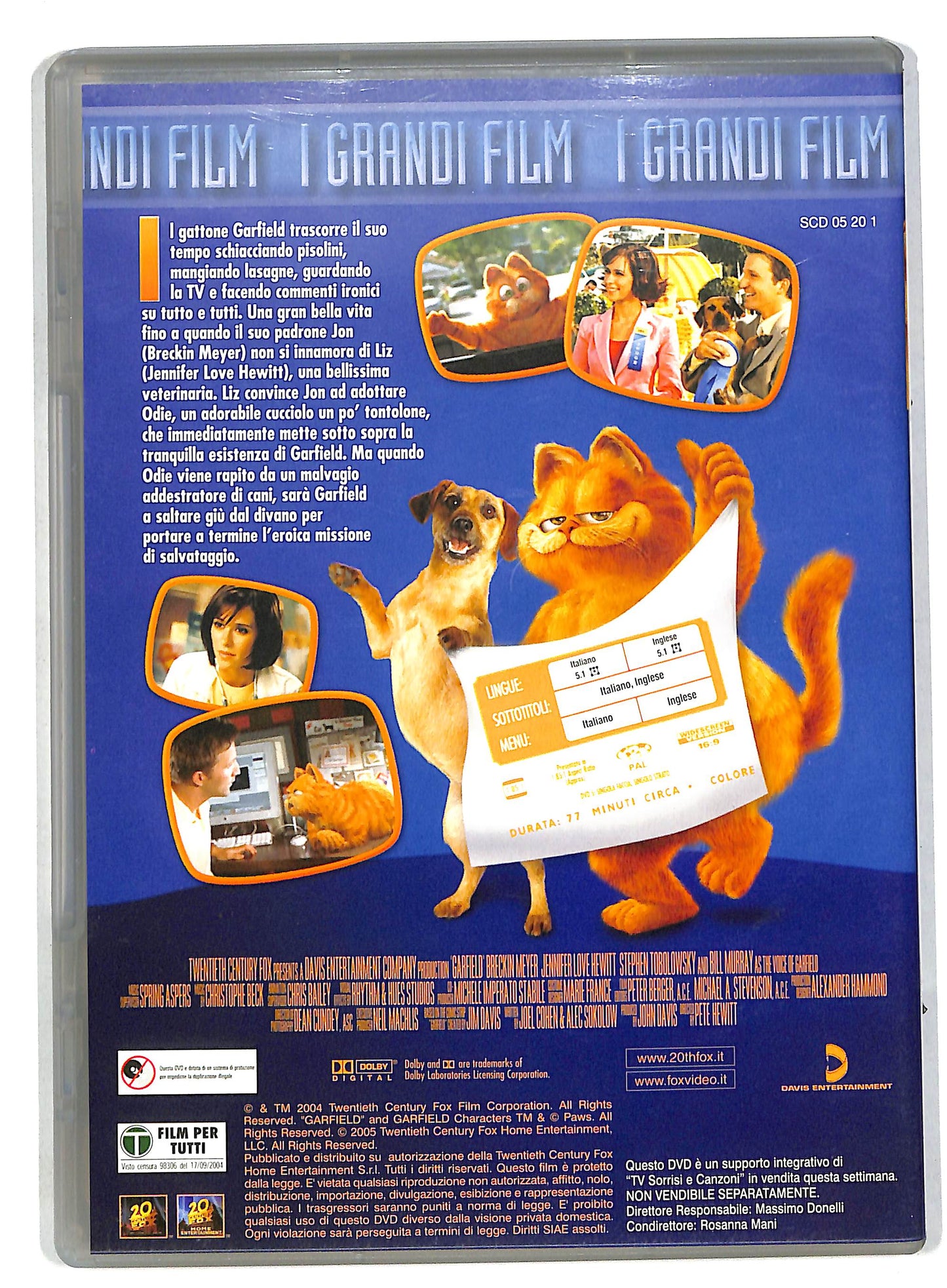 EBOND Garfield - Il film EDITORIALE DVD DB561465