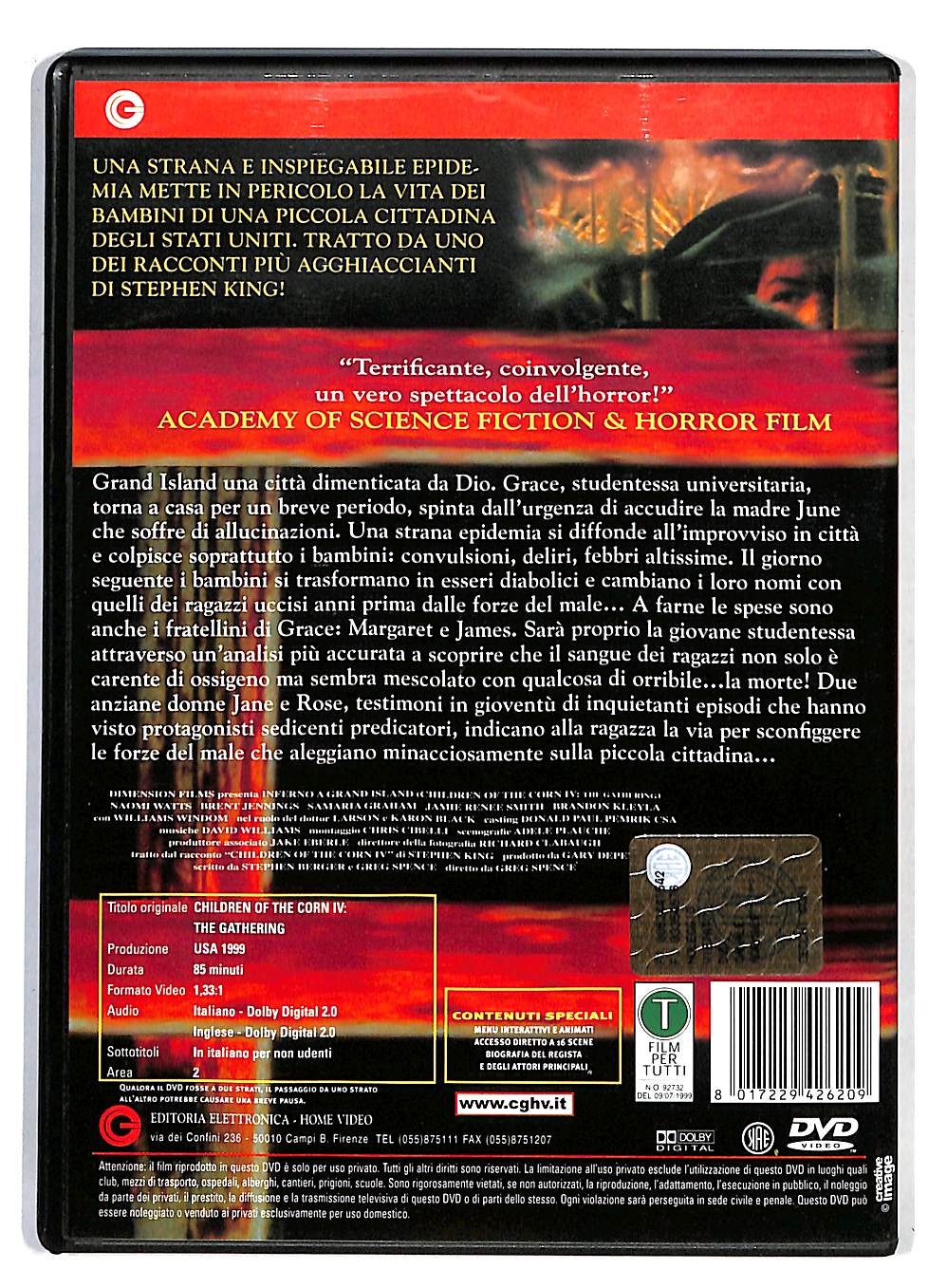 EBOND Inferno a Grand Island DVD DB561858