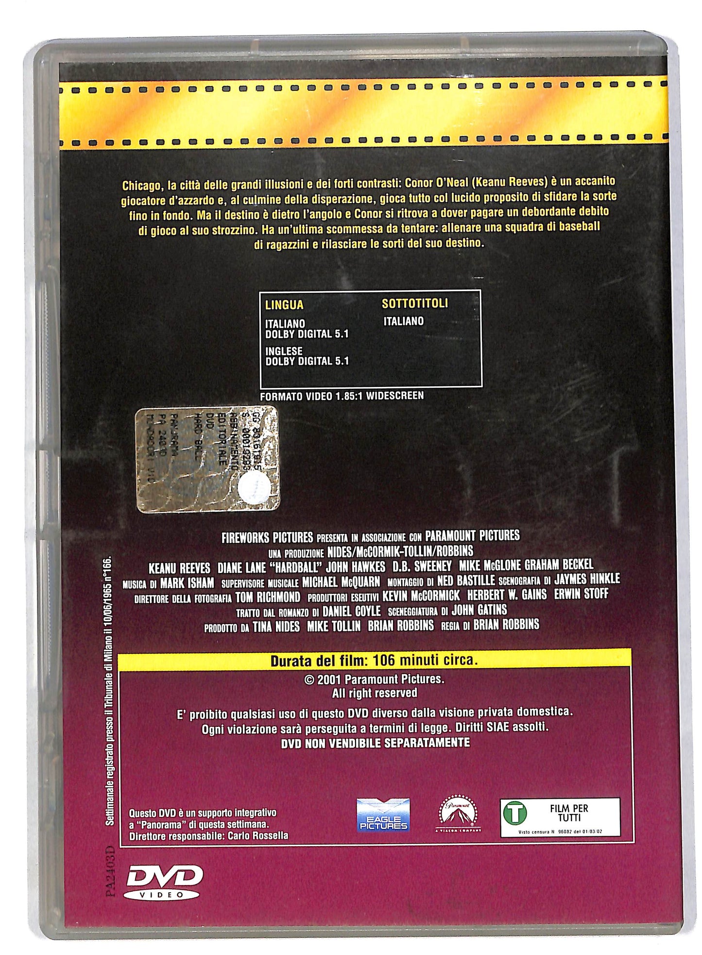 EBOND Hardball EDITORIALE DVD DB562124