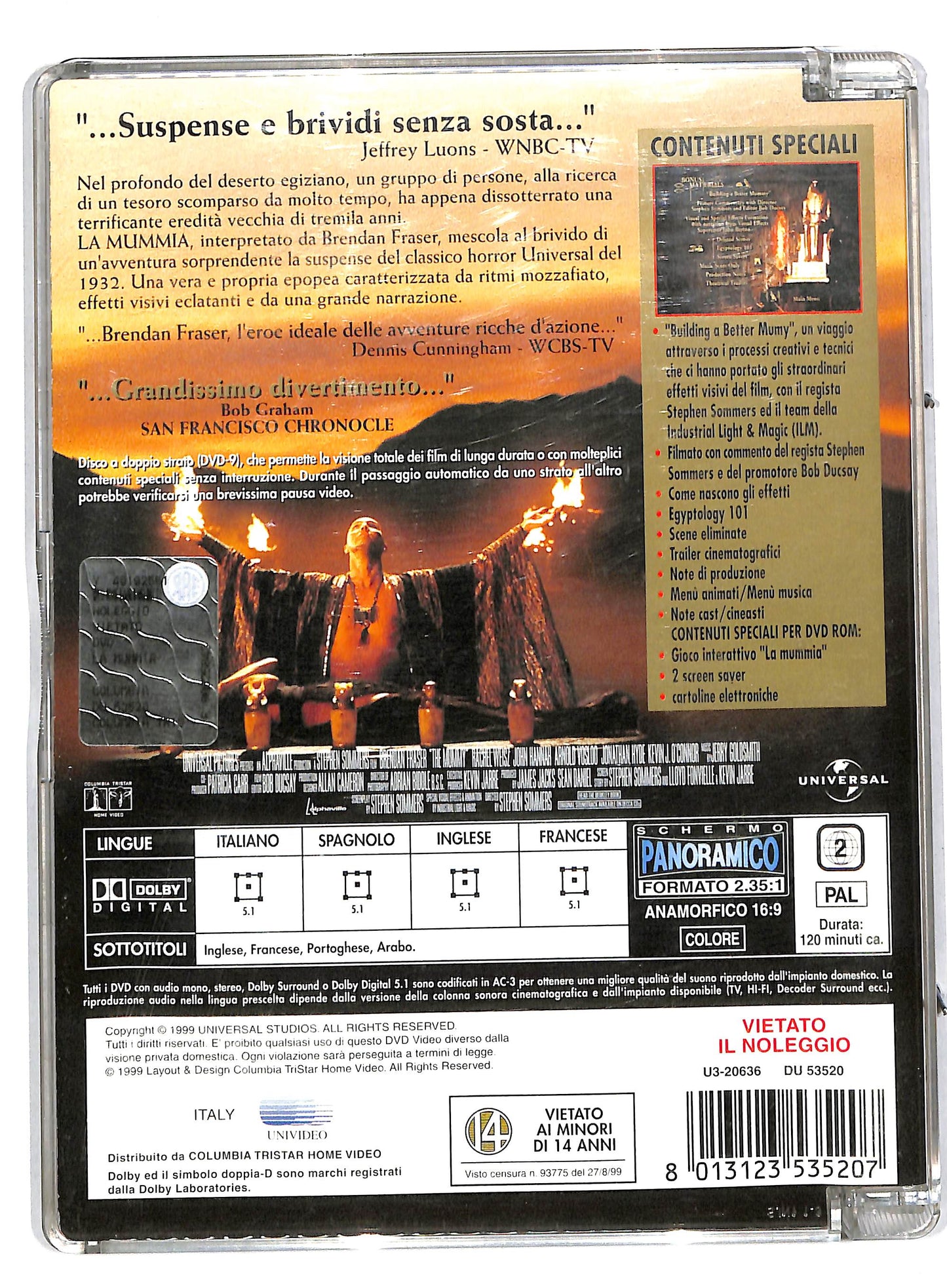EBOND La Mummia SJB DVD DB562130