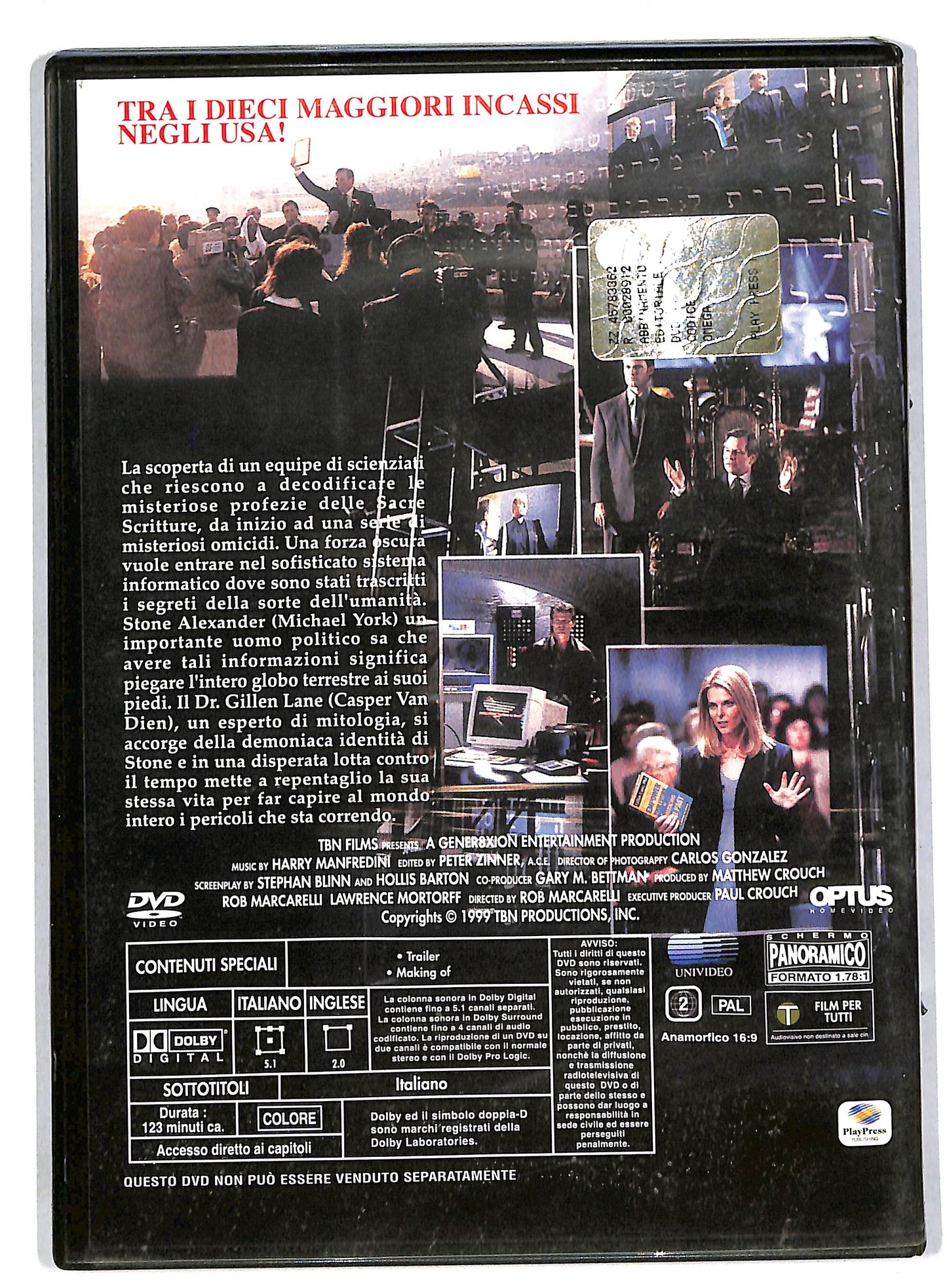 EBOND Codice Omega EDITORIALE DVD DB562138