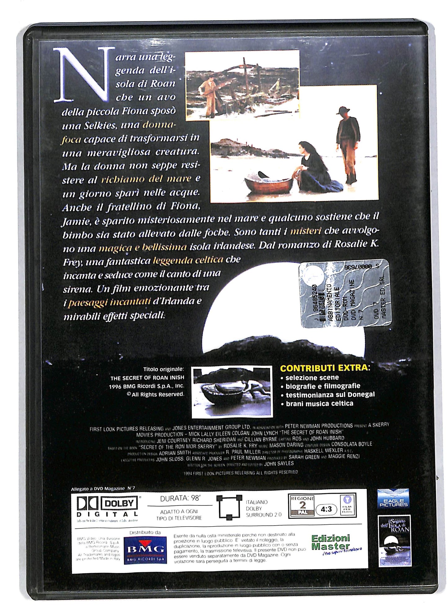 EBOND Il segreto dell'isola di Roan EDITORIALE DVD DB562160