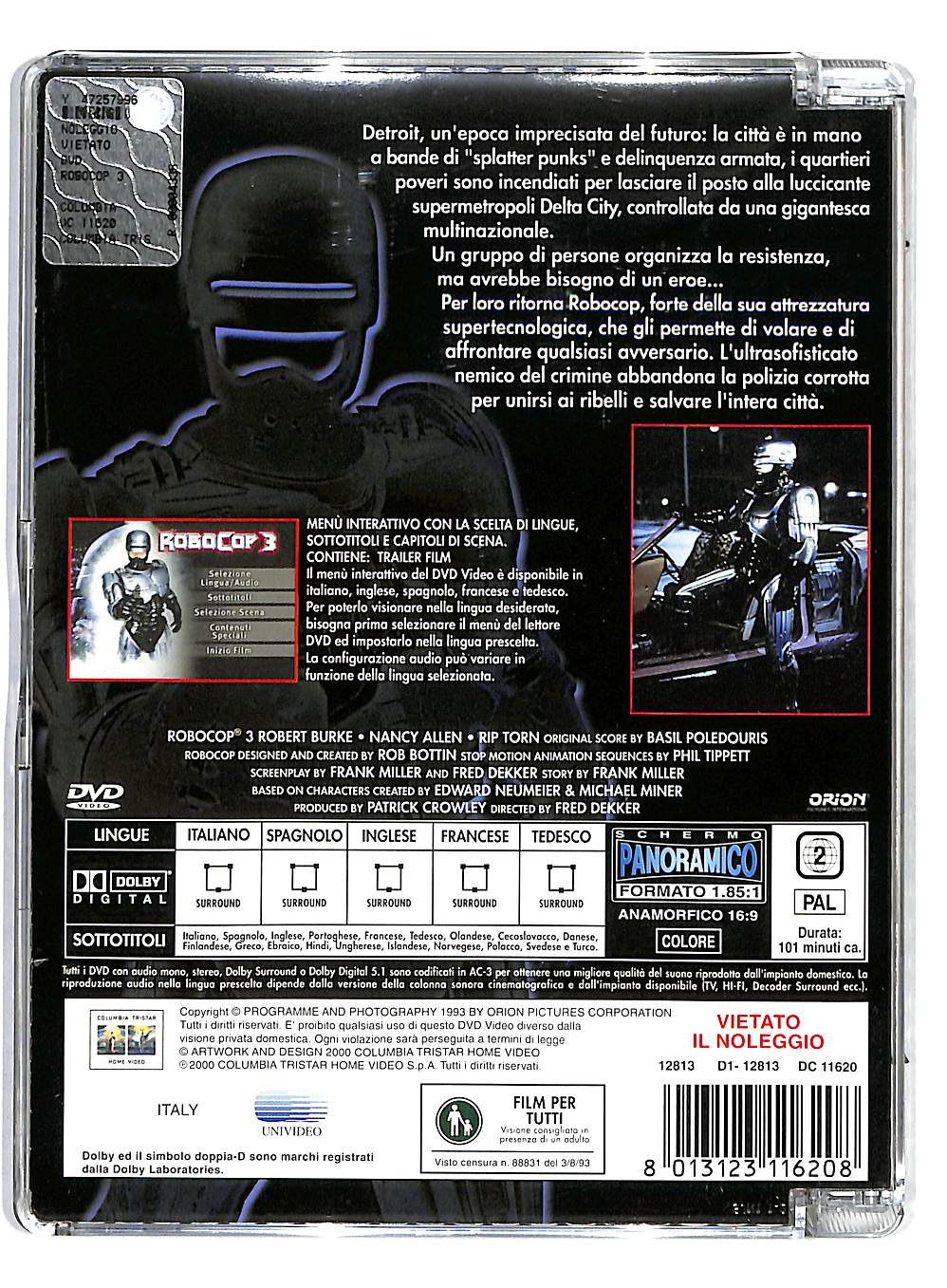 EBOND RoboCop 3 SJB DVD DB562412