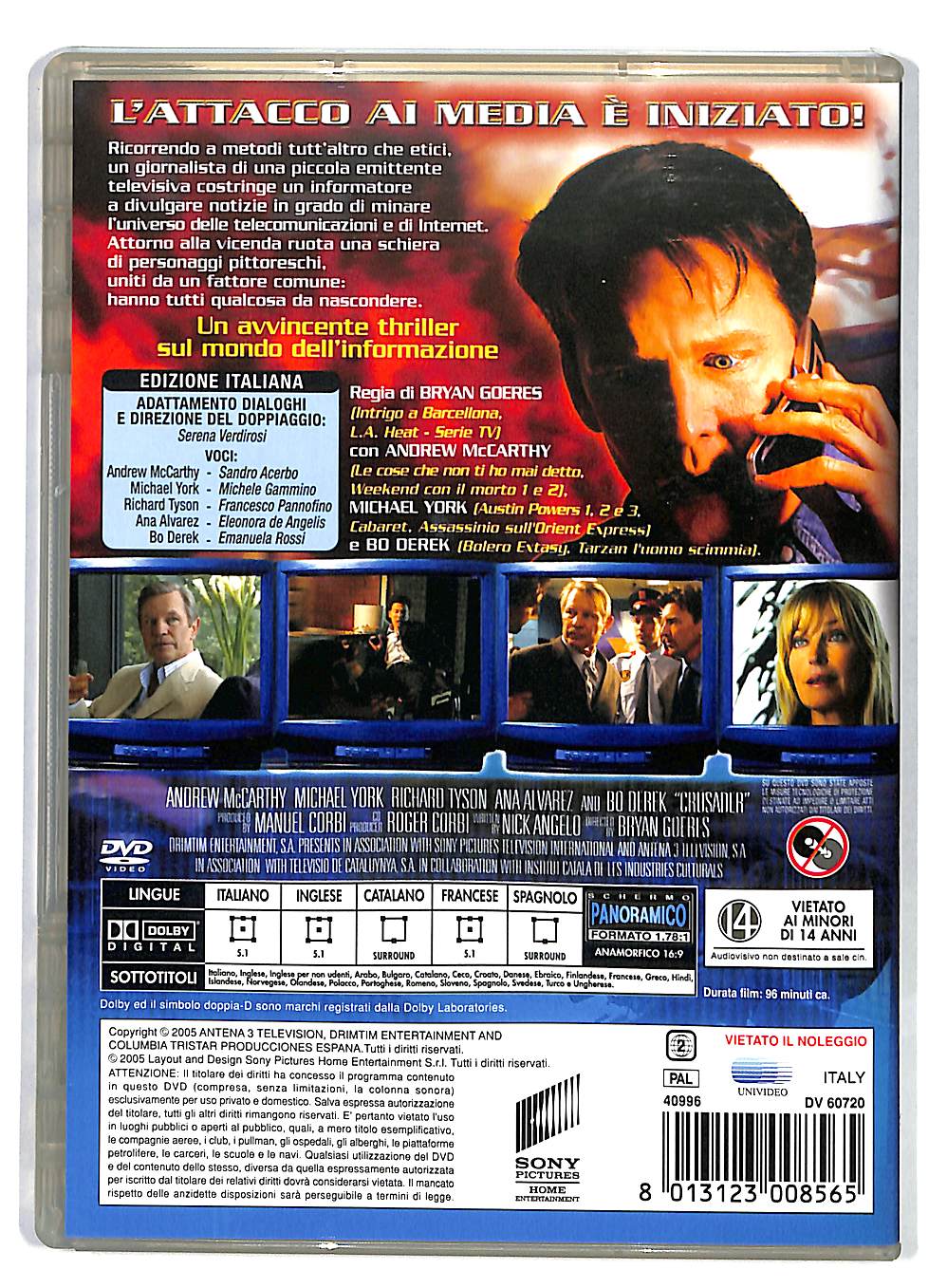 EBOND Crusader l'informatore DVD DB562433