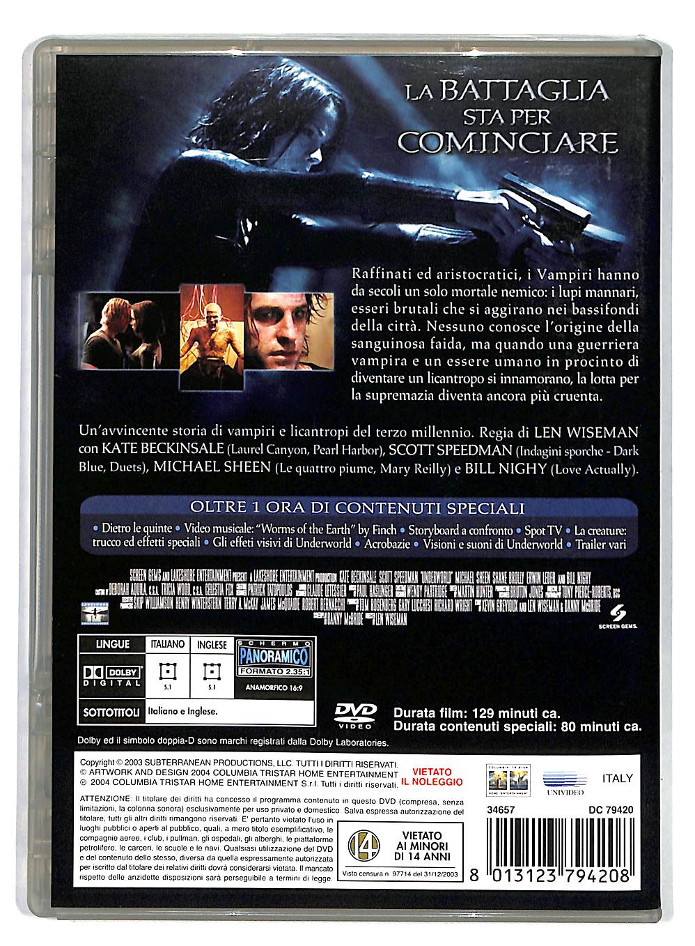 EBOND Underworld DVD DB562434