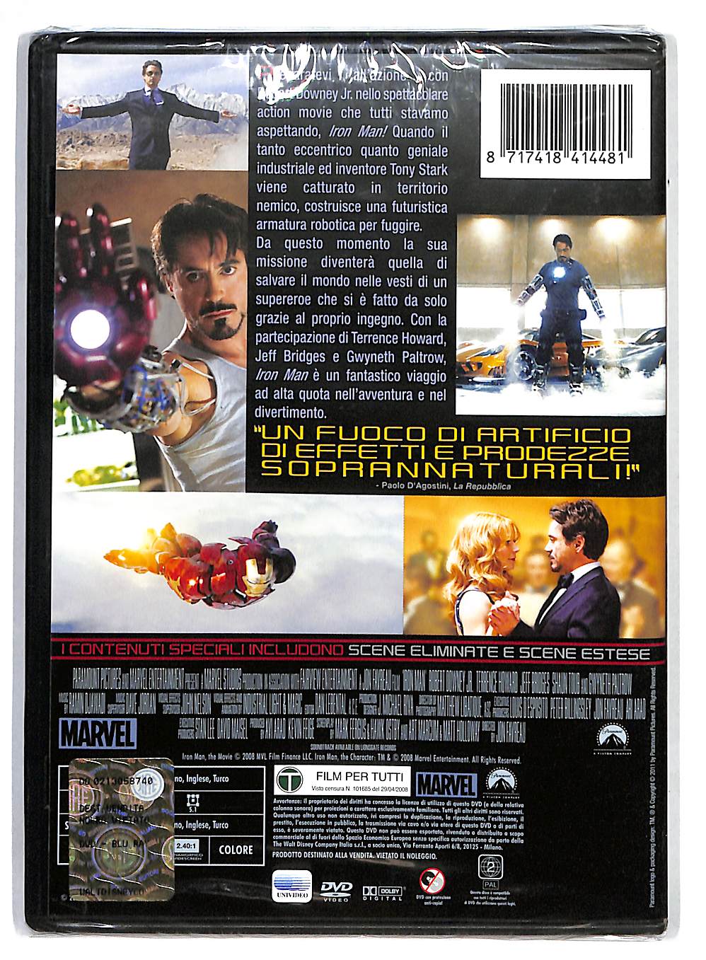 EBOND Iron Man DVD DB562453