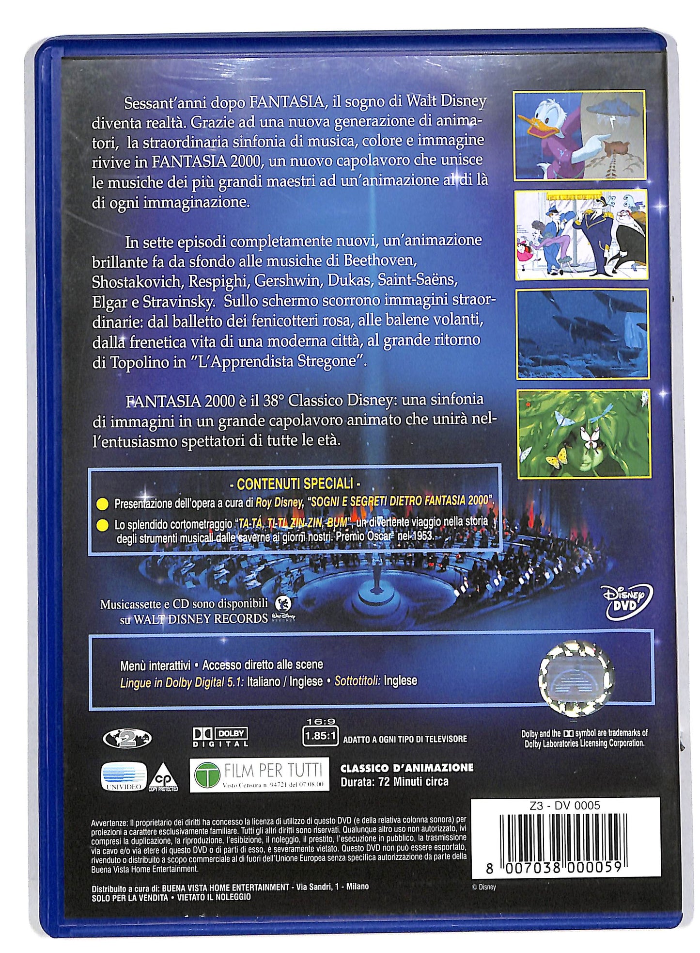 EBOND Fantasia 2000 DVD DB562603