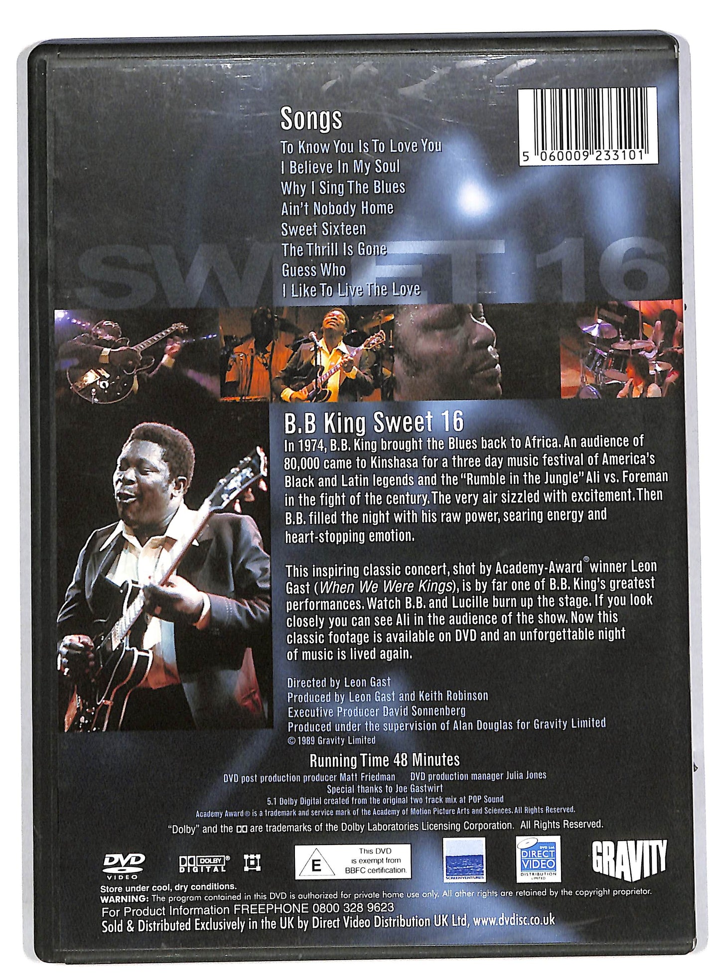 EBOND BB King - Sweet 16 DVD DB562606