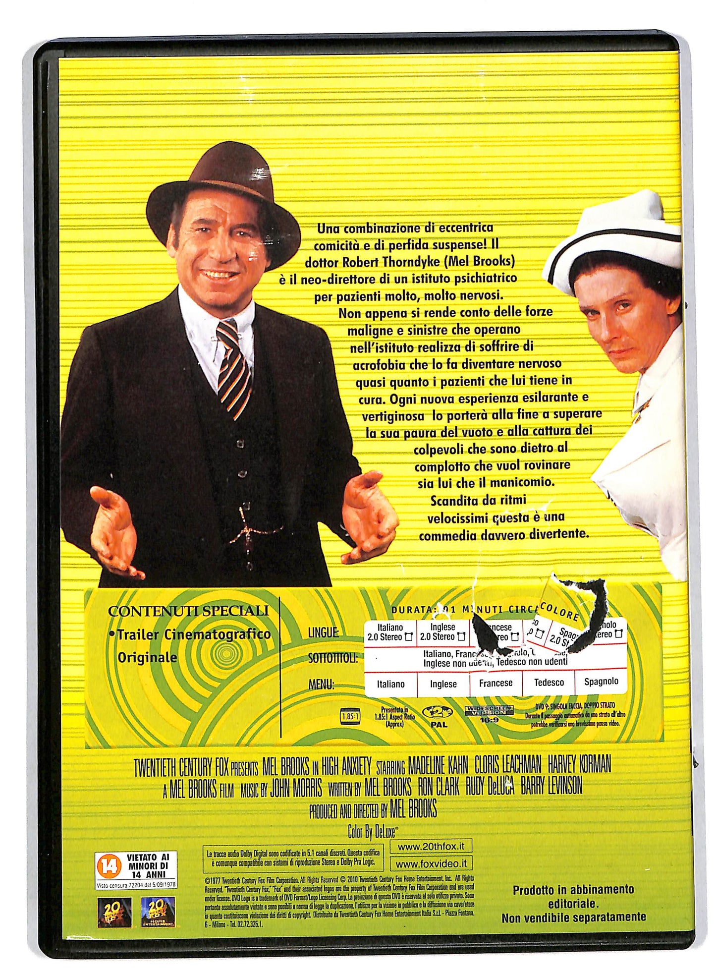 EBOND Alta Tensione EDITORIALE DVD DB562623