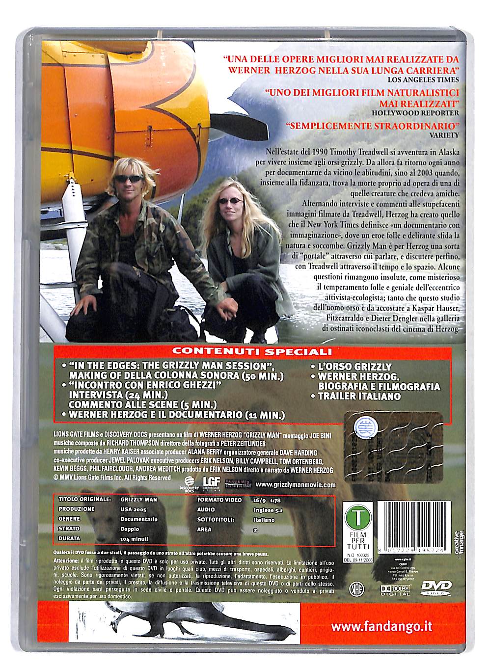 EBOND Grizzly Man DVD DB562803