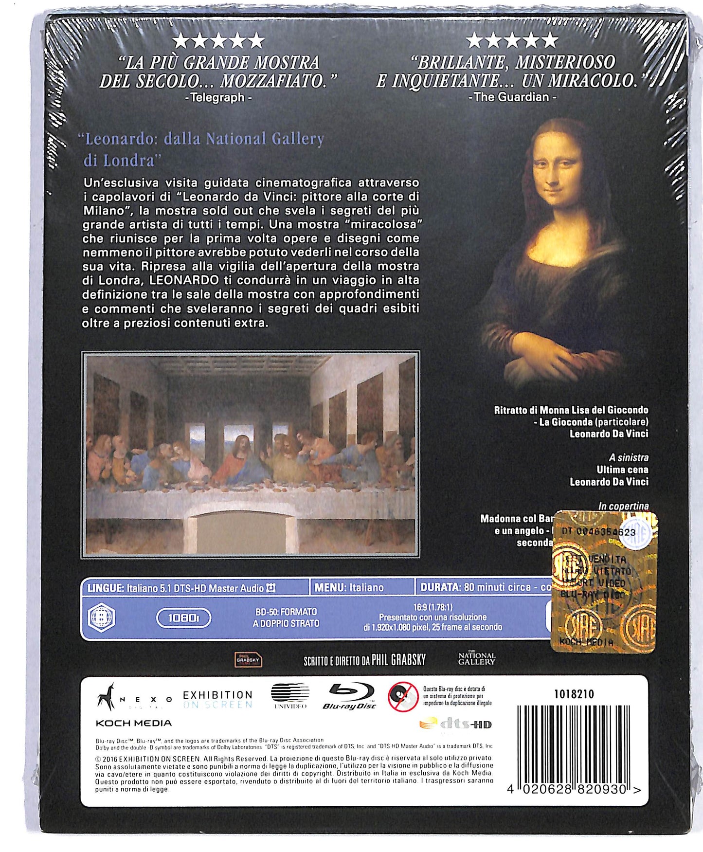 EBOND Leonardo Dalla National Gallery Di Londra Limited Edition BLURAY DB562834