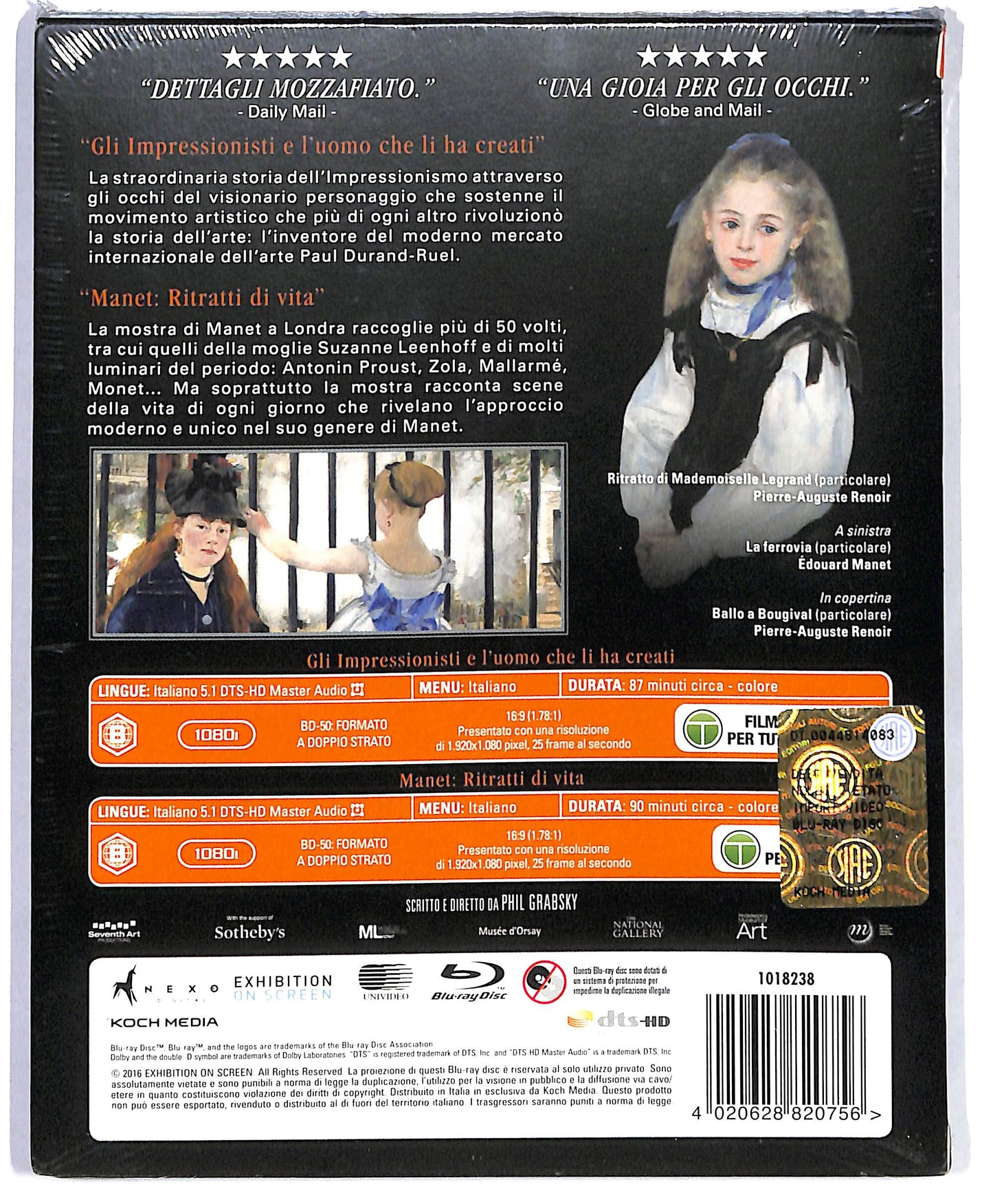 EBOND L'Impressionismo Limited Edition 2 Dischi slipcase BLURAY DB562843