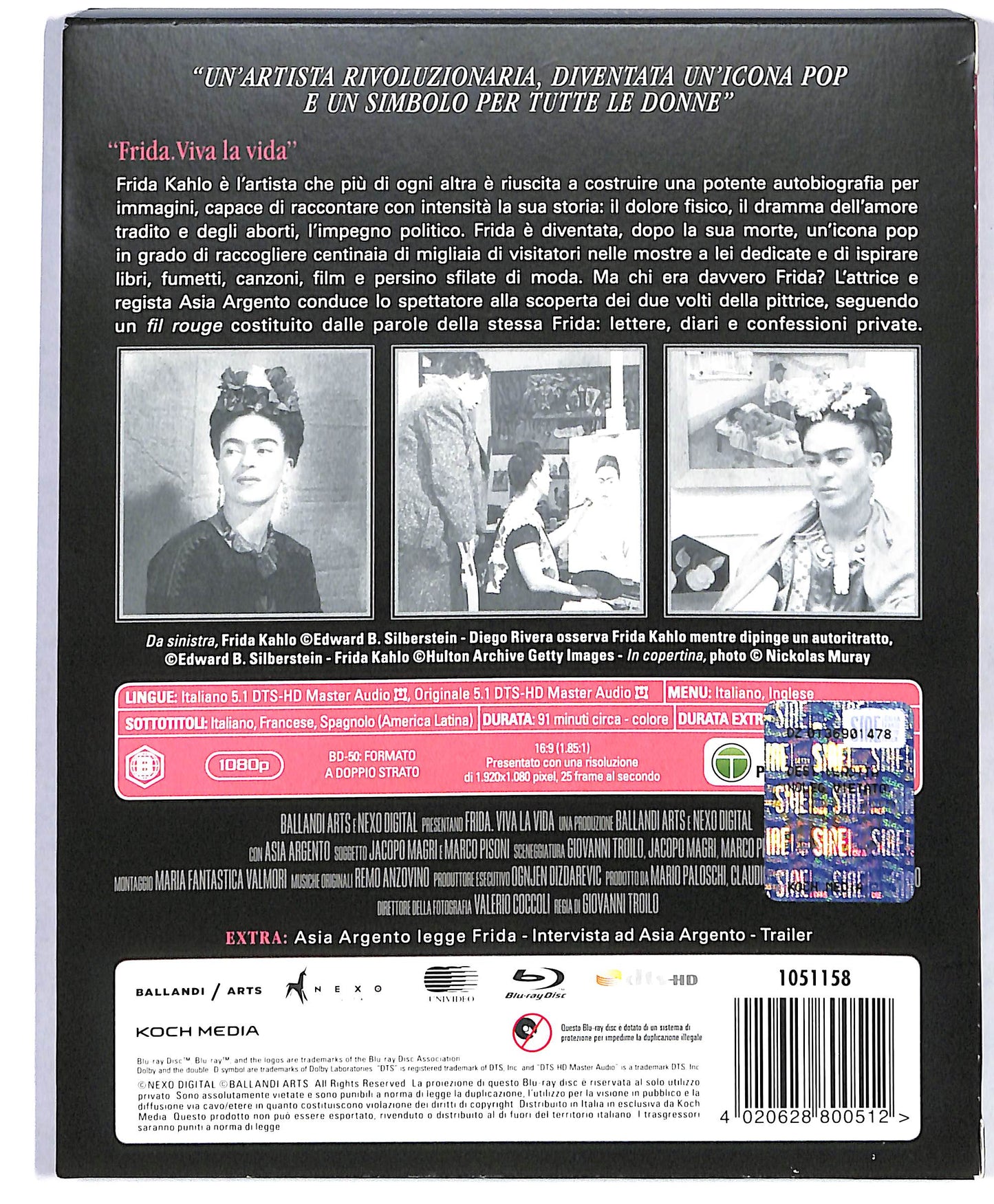 EBOND Frida Viva La Vida Limited Edition Slipcase BLURAY DB562847