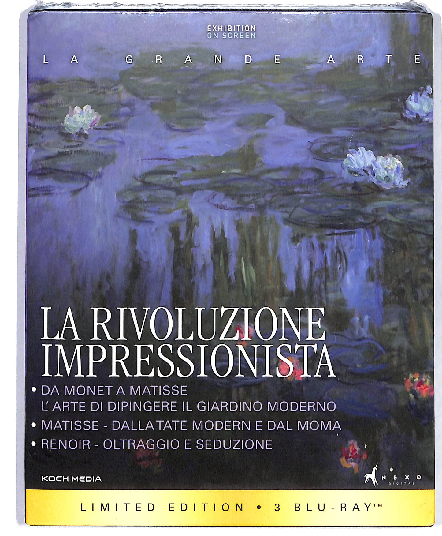 EBOND La Rivoluzione Impressionista 3 Dischi Slipcase BLURAY DB562849