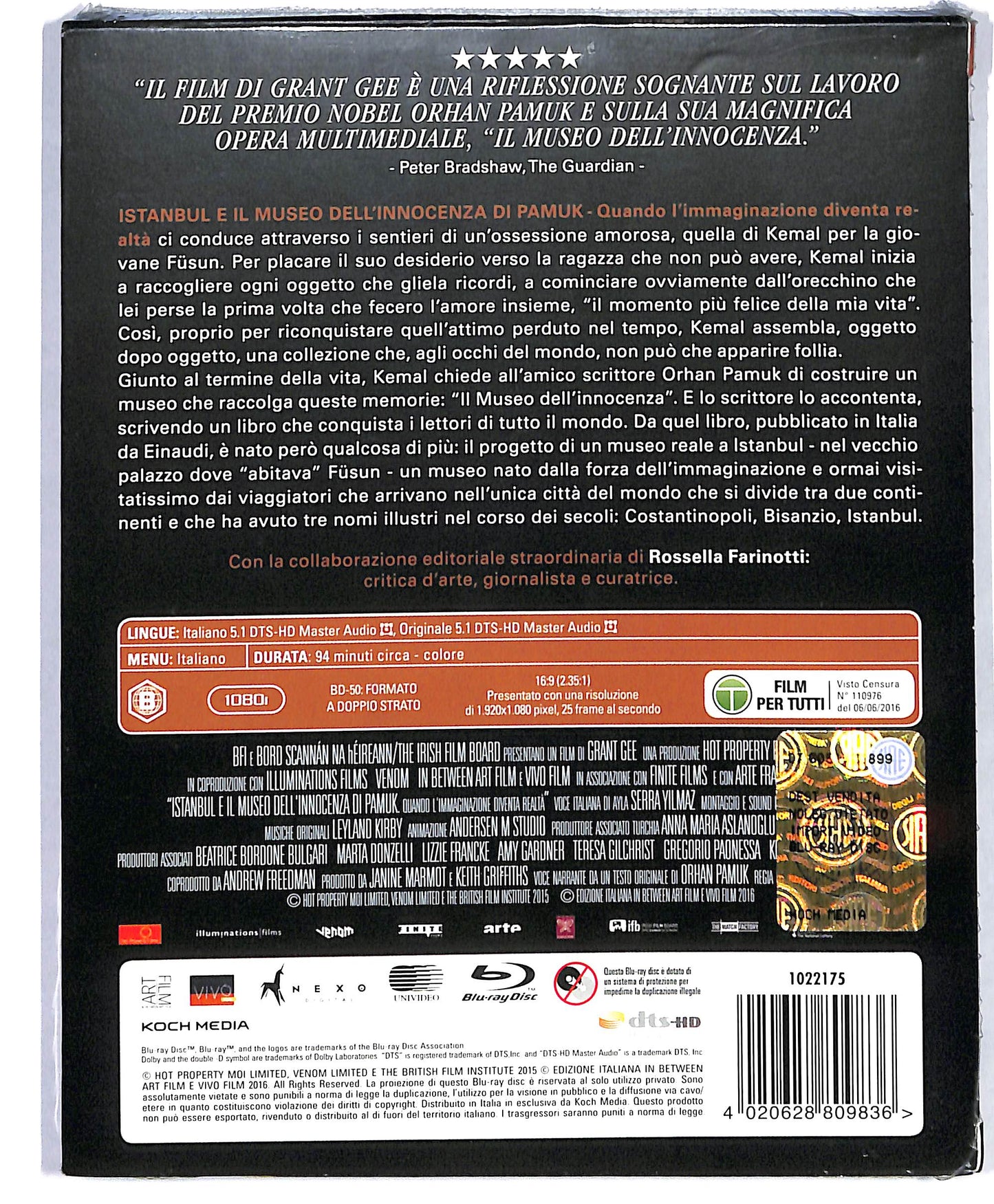 EBOND Istanbul e IL Museo Dell'Innocenza Di Panuk Slipcase BLURAY DB562853