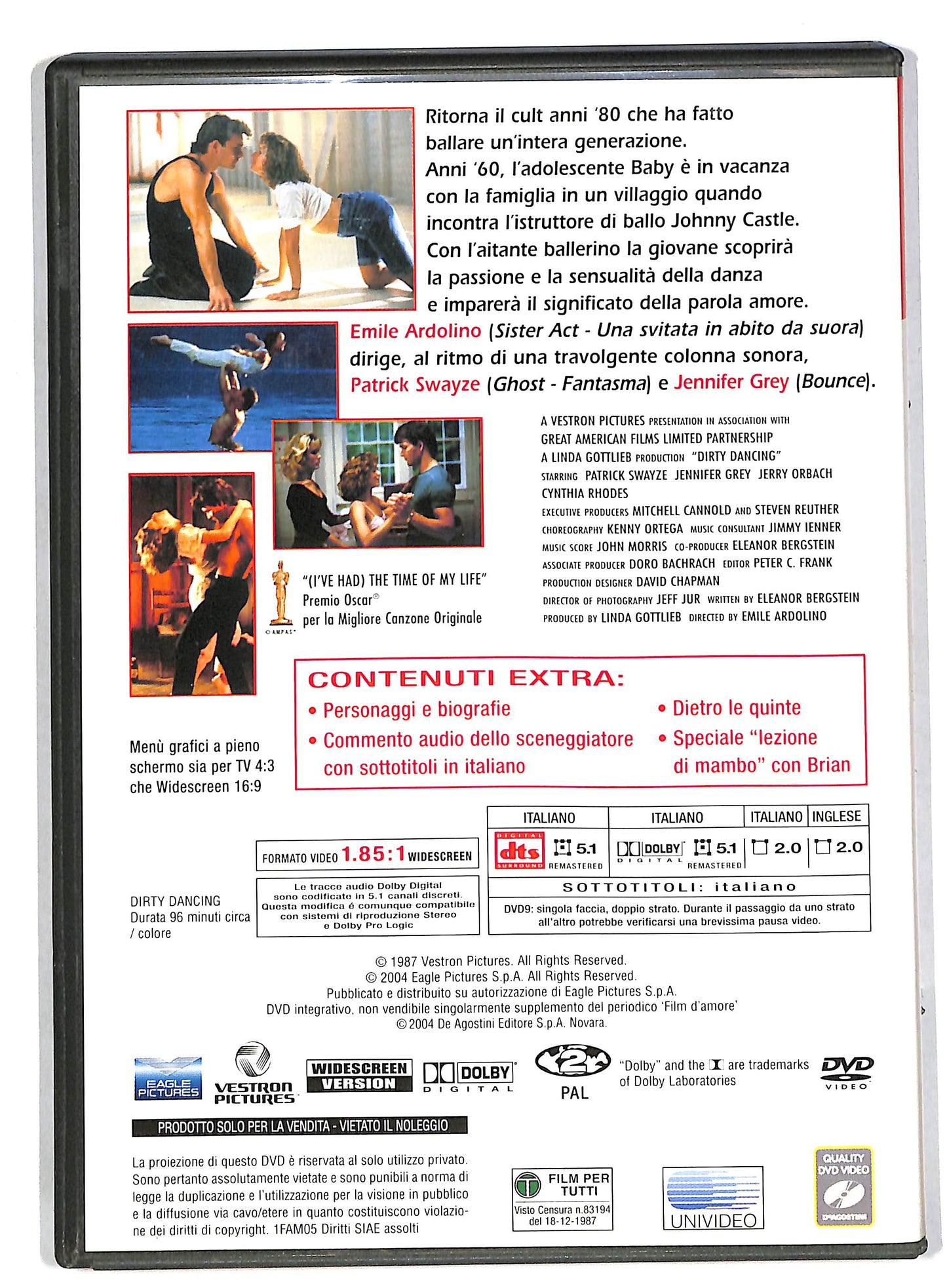 EBOND Dirty Dancing - Balli proibiti EDITORIALE DVD DB563109