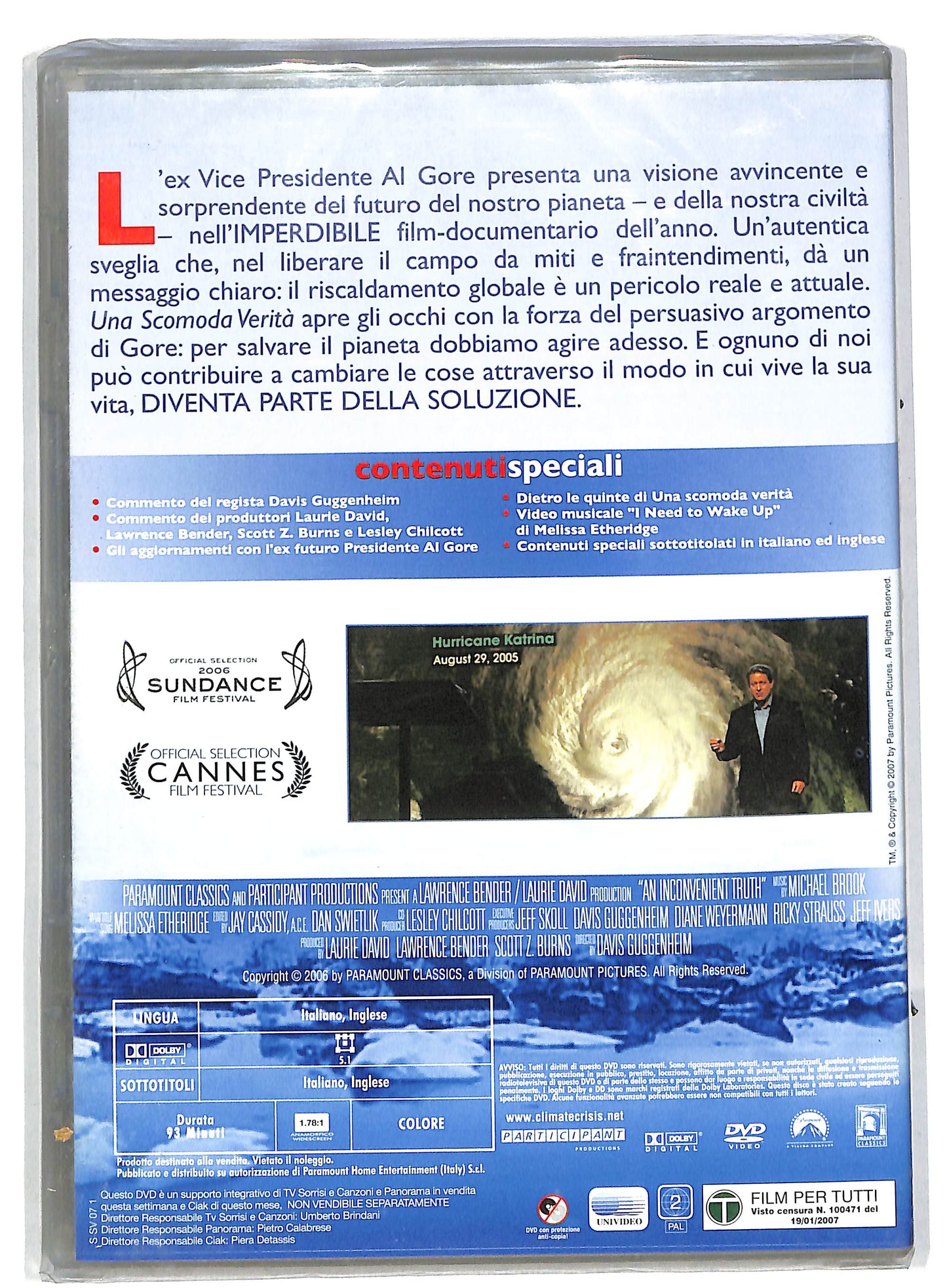 EBOND Una scomoda verita EDITORIALE DVD DB563616