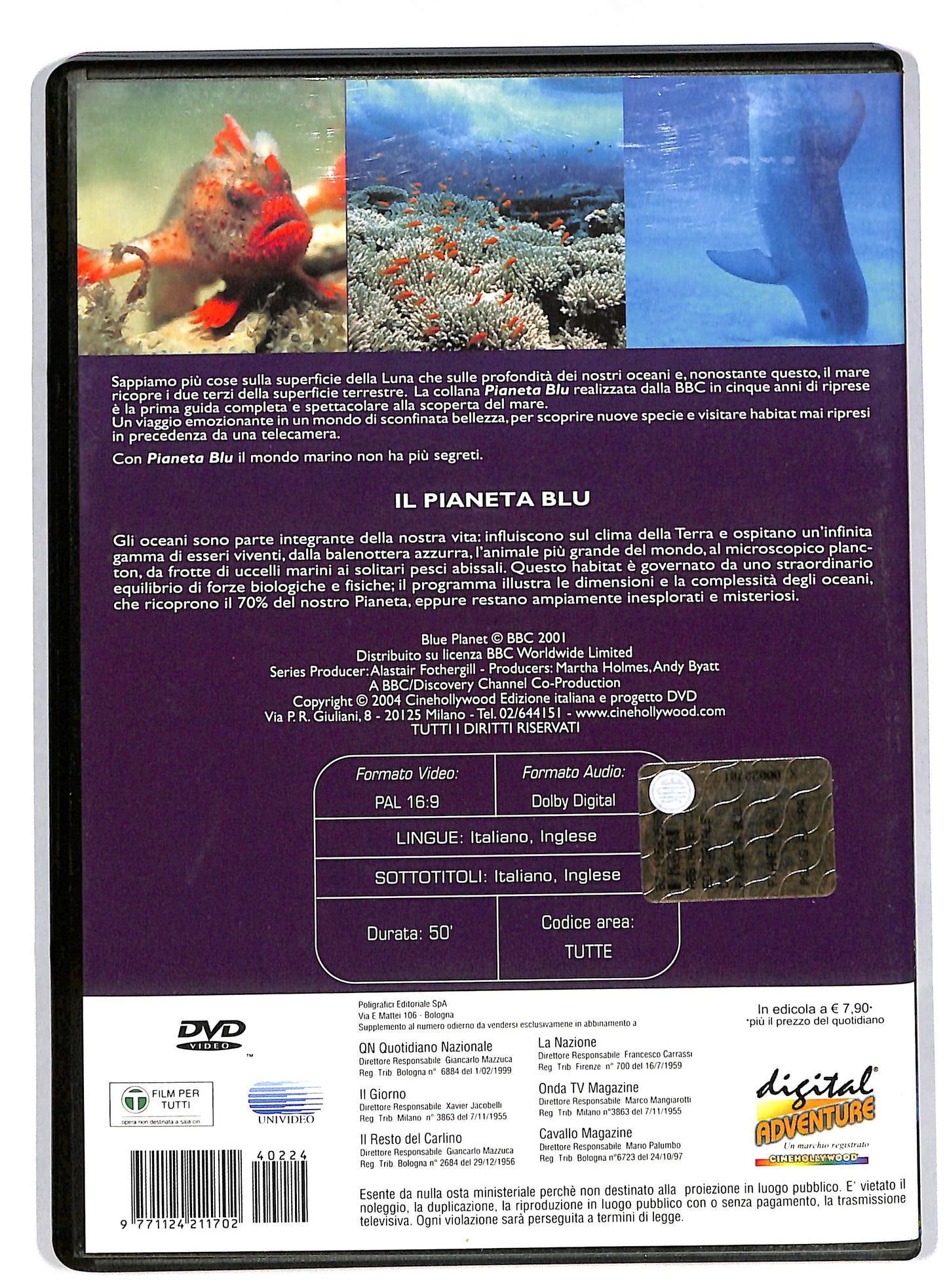 EBOND Il pianeta blu - una grande enciclopedia EDITORIALE DVD DB563623