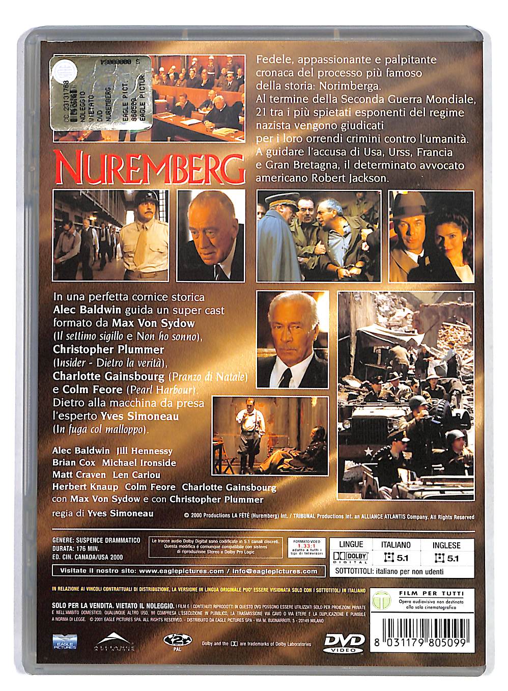 EBOND Nuremberg DVD DB563934