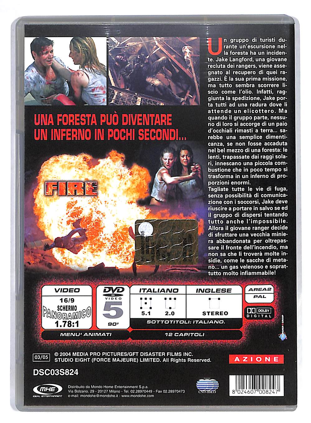 EBOND Fire DVD DB564108